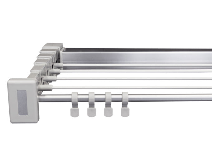 STEWI Wäschetrockner Teleskop Prestige alu 60 cm in  präsentiert im Onlineshop von KAQTU Design AG. Wäscheständer ist von STEWI