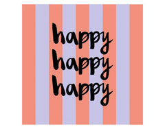 <tc>PPD</tc> Tovaglioli "Happy" 33x33 cm