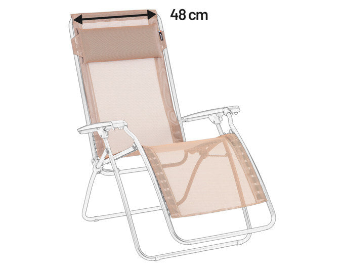 Orangefarbener Ersatzbezug Kit R-Clip in Canyon mit Kopfpolster für Relaxsessel