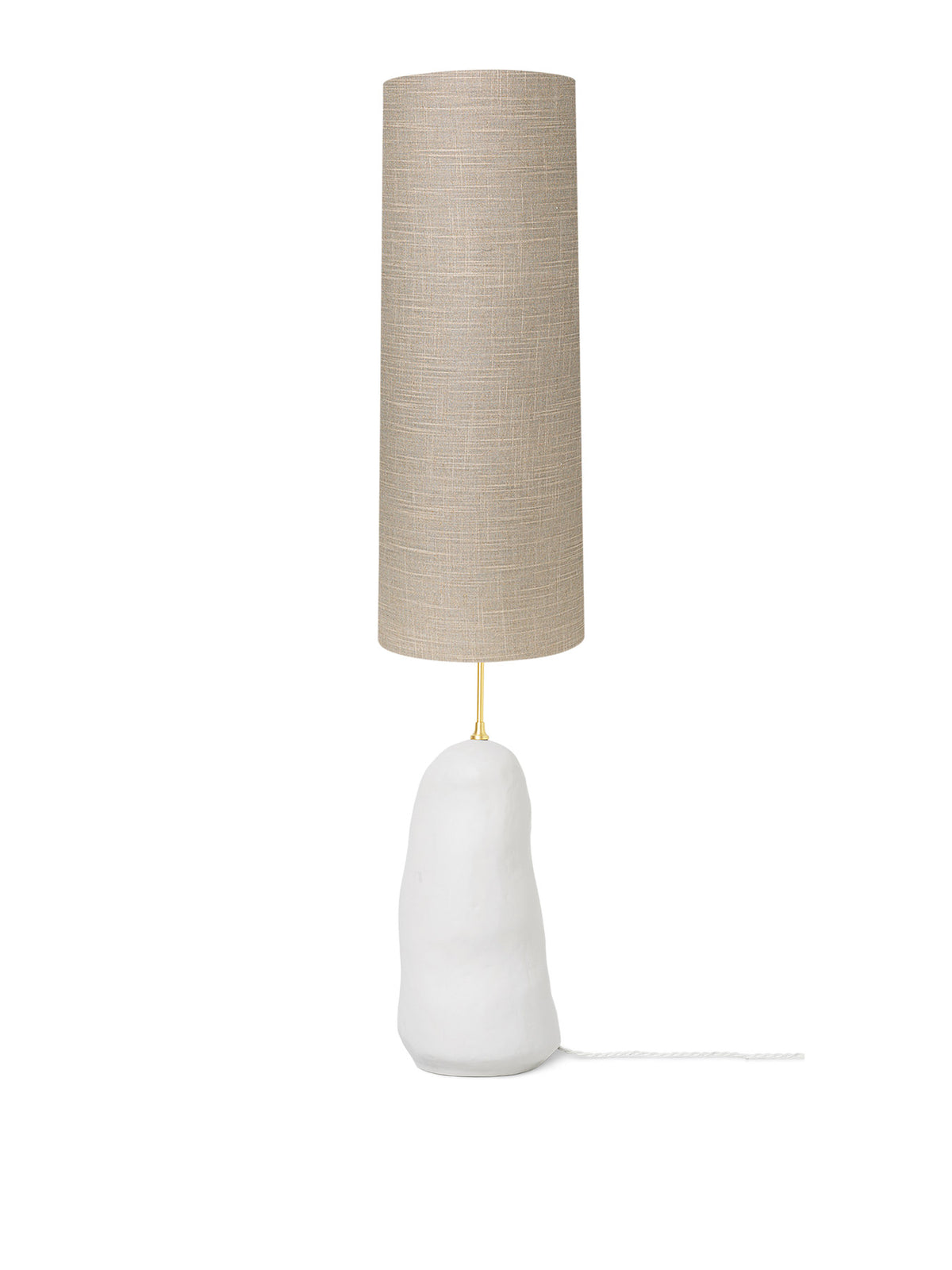 Hebe Lampensockel in Cremeweiss präsentiert im Onlineshop von KAQTU Design AG. Lampenständer ist von Ferm Living