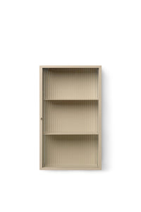 <tc>Haze</tc> wall cabinet, corrugated glass