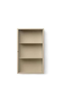 <tc>Haze</tc> wall cabinet, corrugated glass