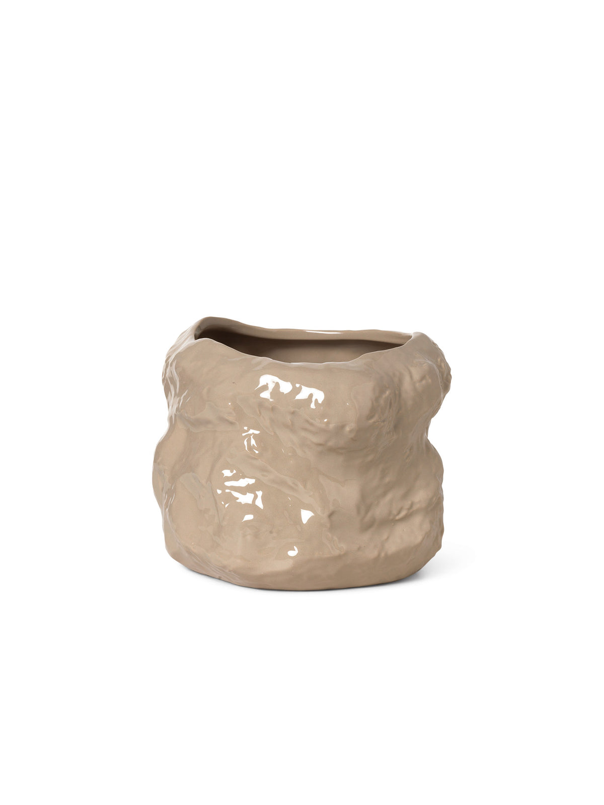 Tuck Topf in Kaschmir präsentiert im Onlineshop von KAQTU Design AG. Blumentopf ist von Ferm Living