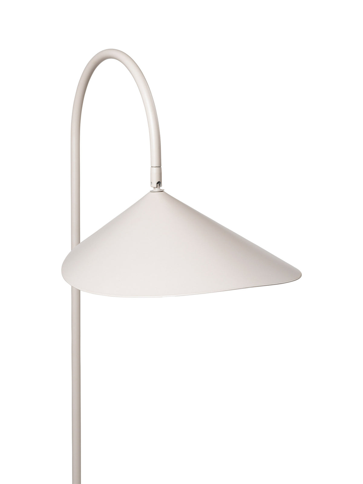 Arum Stehlampe in Kaschmir präsentiert im Onlineshop von KAQTU Design AG. Stehleuchte ist von Ferm Living