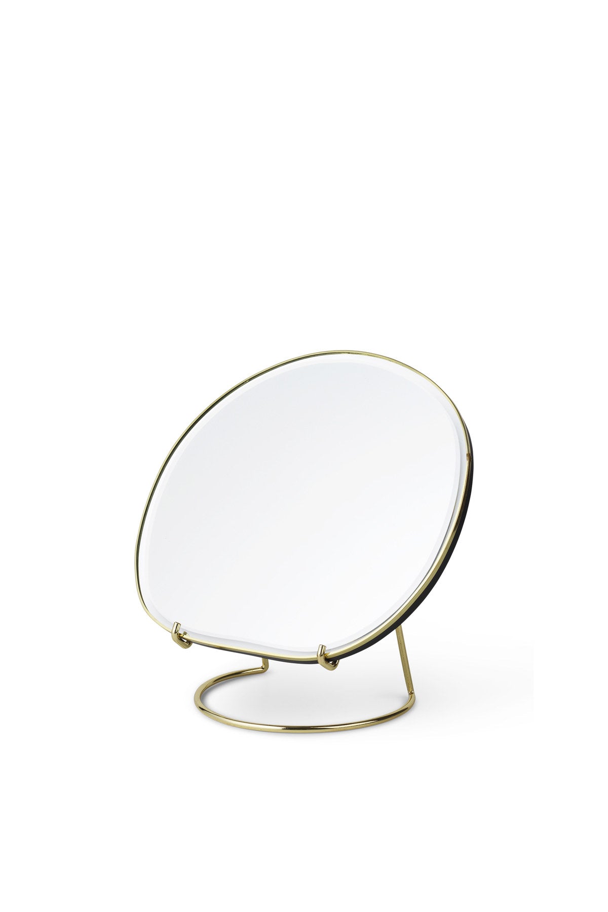 Pond Tischspiegel in Messing präsentiert im Onlineshop von KAQTU Design AG. Tischspiegel ist von Ferm Living