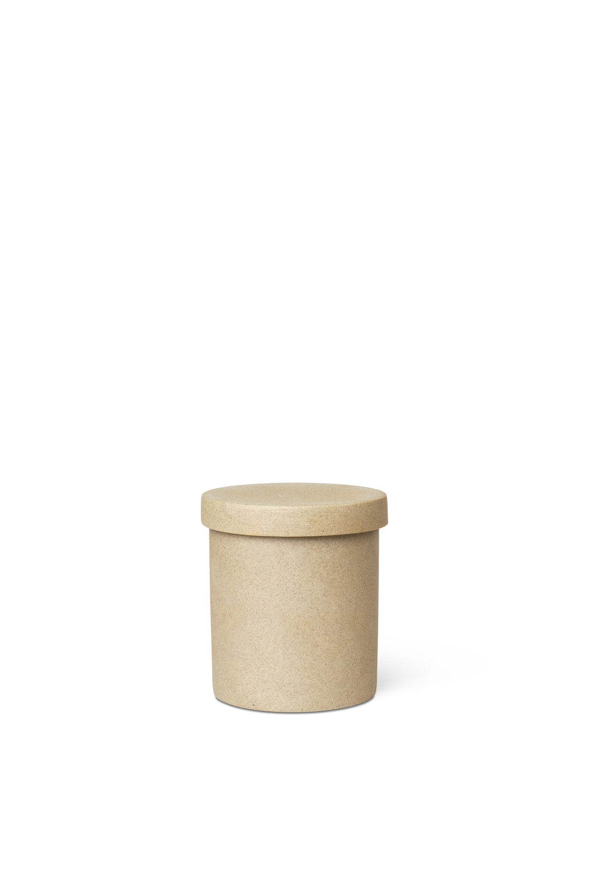 Bon Behälter in Sand präsentiert im Onlineshop von KAQTU Design AG. Aufbewahrungsbox ist von Ferm Living