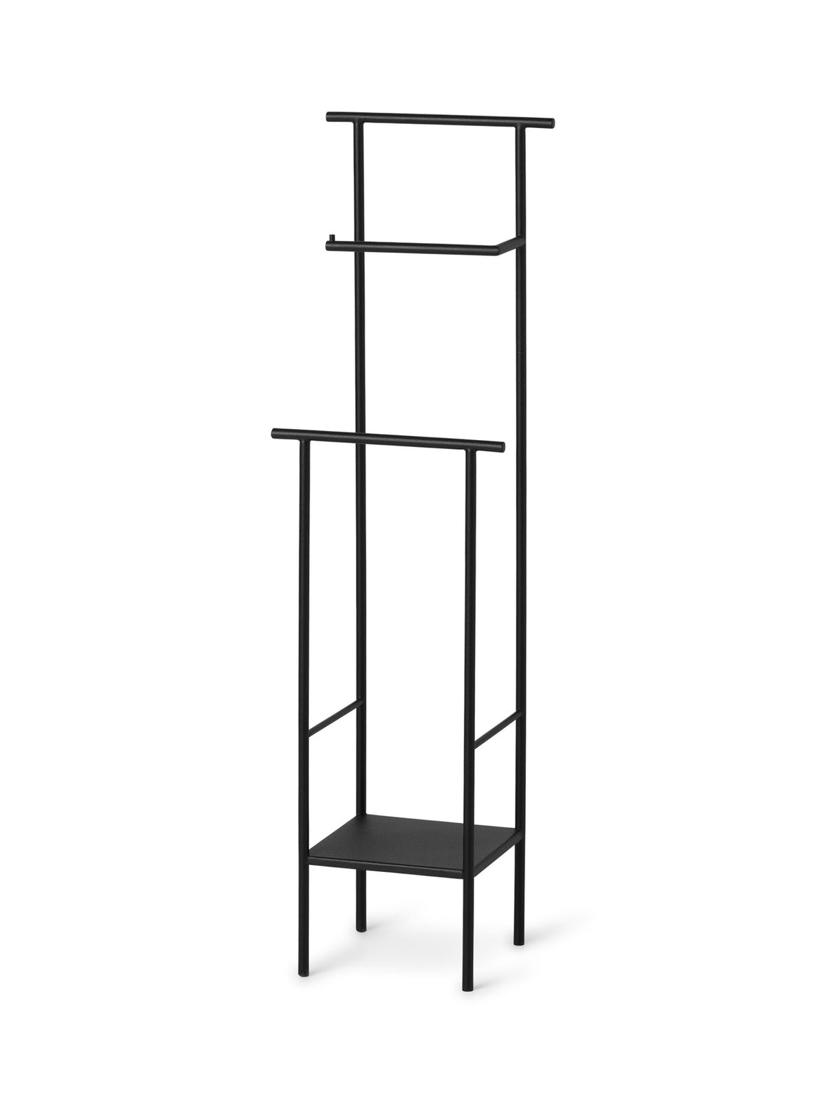 Dora Toilettenpapierständer in Schwarz präsentiert im Onlineshop von KAQTU Design AG. Toilettenpapierhalter ist von Ferm Living