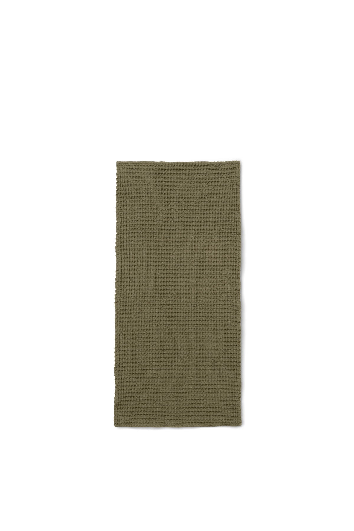 Organic Handtuch in Olivegrün präsentiert im Onlineshop von KAQTU Design AG. Handtuch ist von Ferm Living