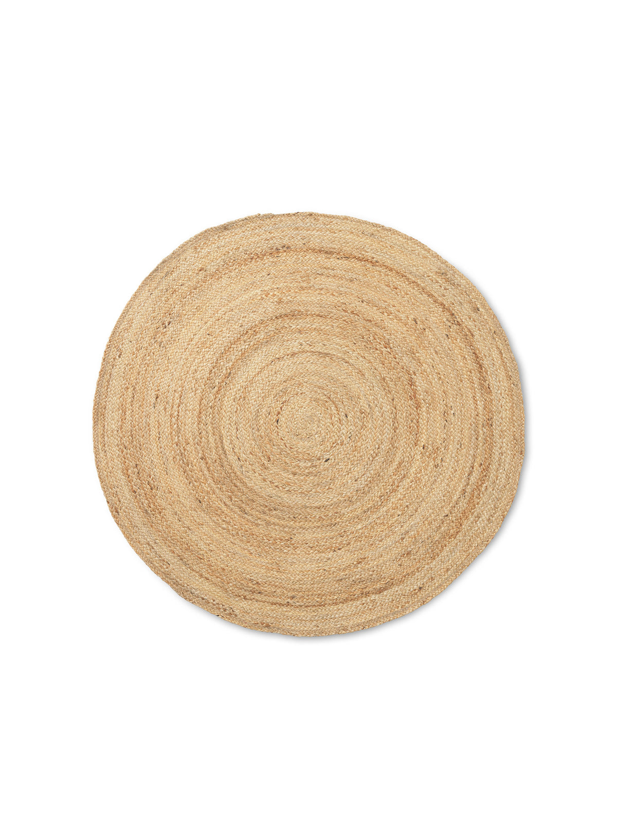 Eternal Teppich rund in Hellbraun präsentiert im Onlineshop von KAQTU Design AG. Teppich ist von Ferm Living