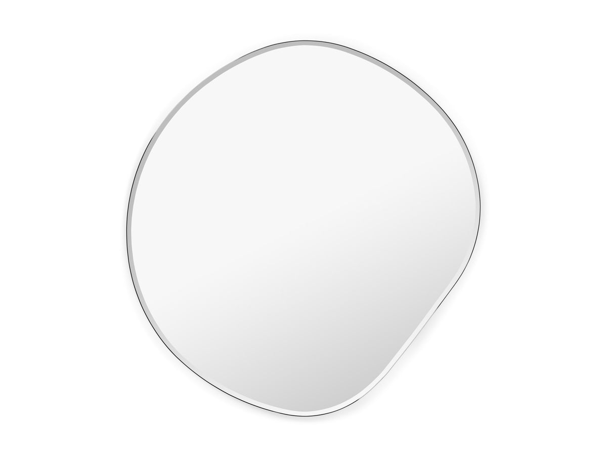 Pond Spiegel XL in Silber / Chrom präsentiert im Onlineshop von KAQTU Design AG. Wandspiegel ist von Ferm Living
