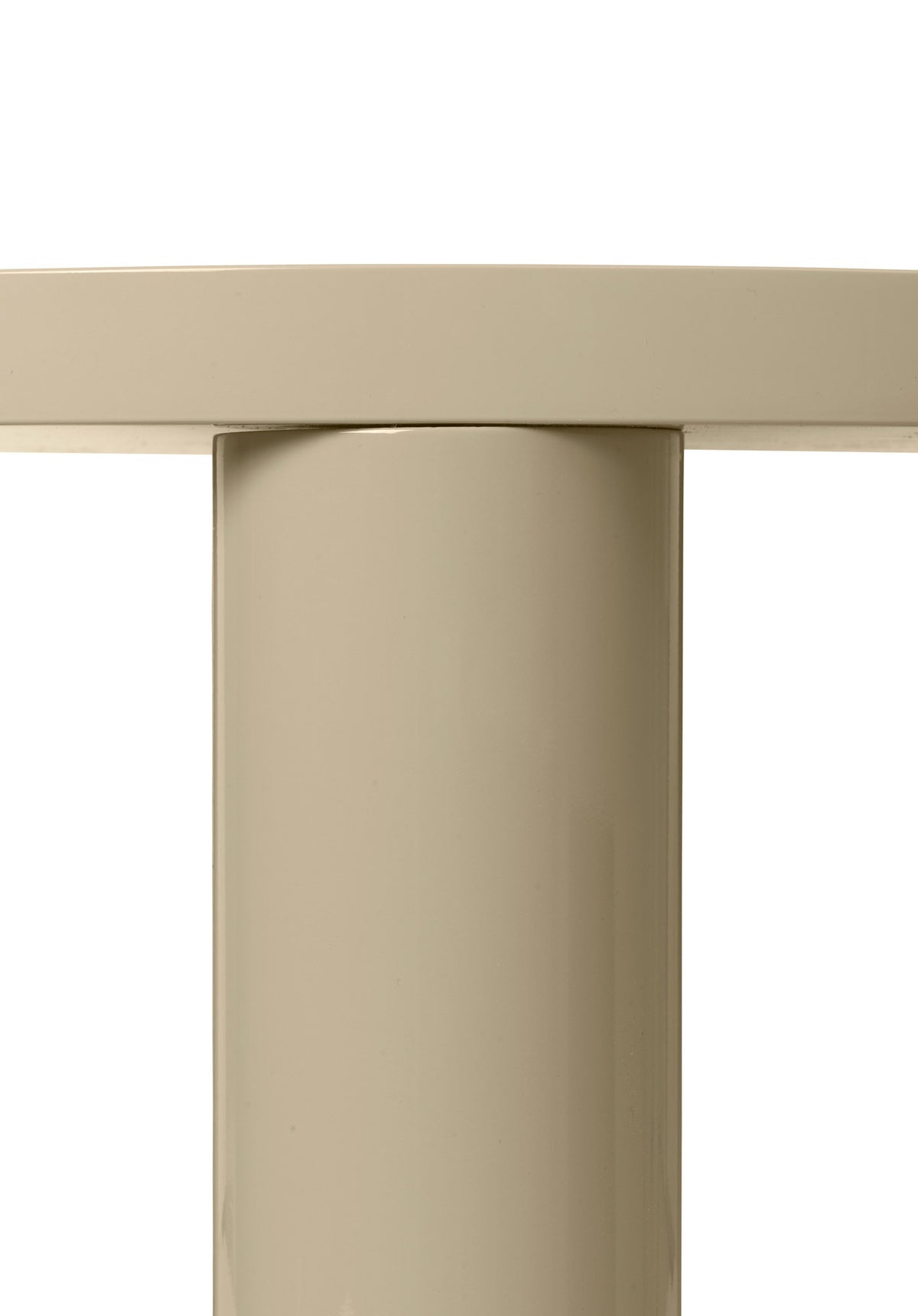 Post Cafétisch Klein in Kaschmir präsentiert im Onlineshop von KAQTU Design AG. Couchtisch ist von Ferm Living