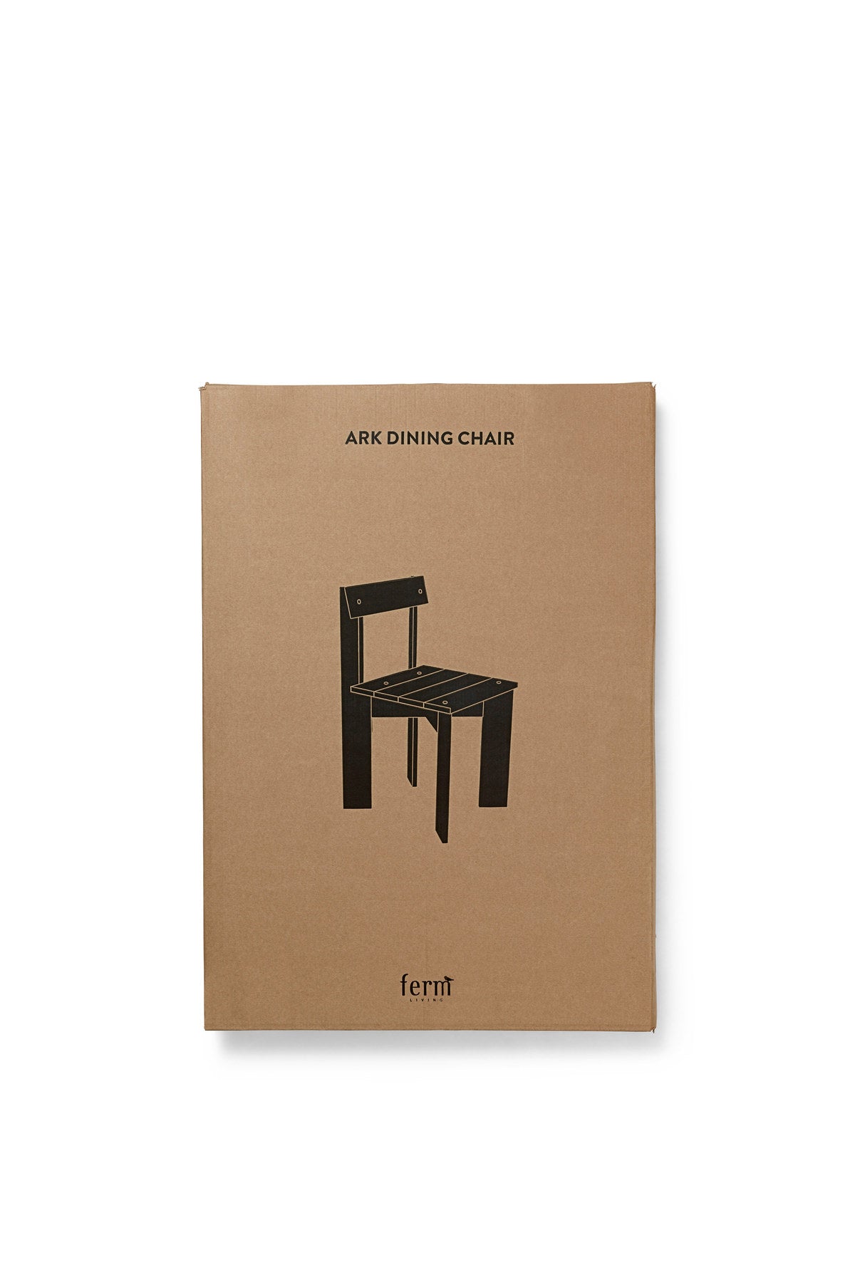 Ark Stuhl in Blau präsentiert im Onlineshop von KAQTU Design AG. Stuhl ist von Ferm Living