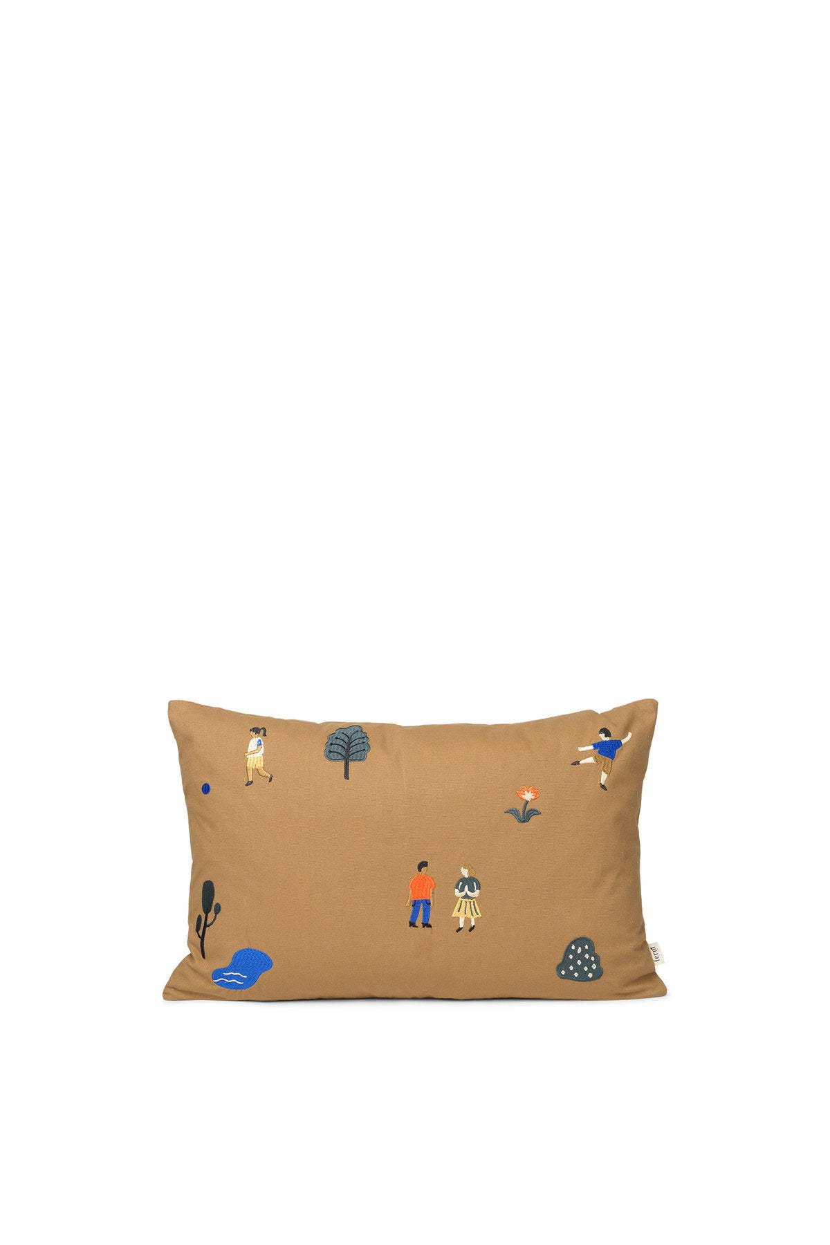 The Park Kissenbezug in Sugar Kelp präsentiert im Onlineshop von KAQTU Design AG. Deko Kissenbezug ist von Ferm Living