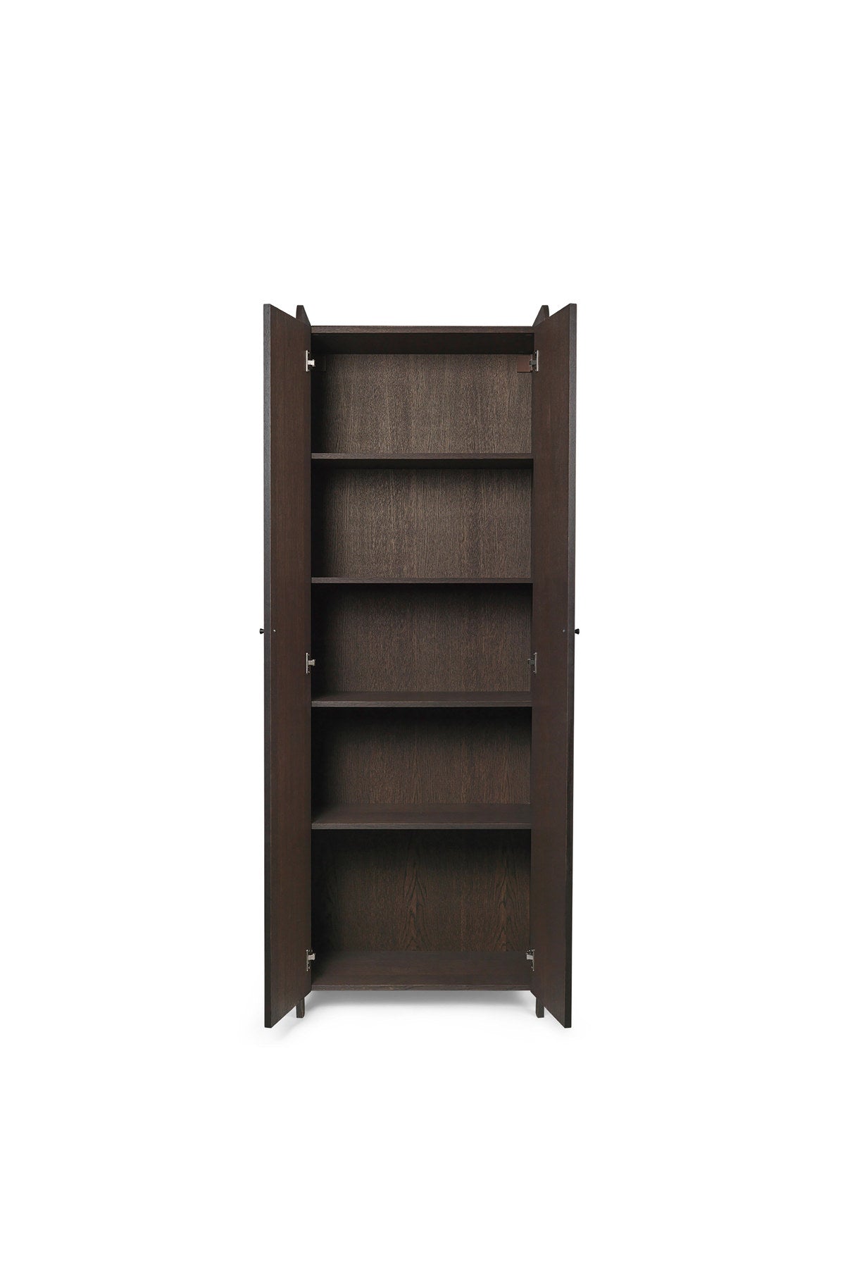 Sill Schrank Hoch in Dunkelbraun präsentiert im Onlineshop von KAQTU Design AG. Drehtürenschrank ist von Ferm Living