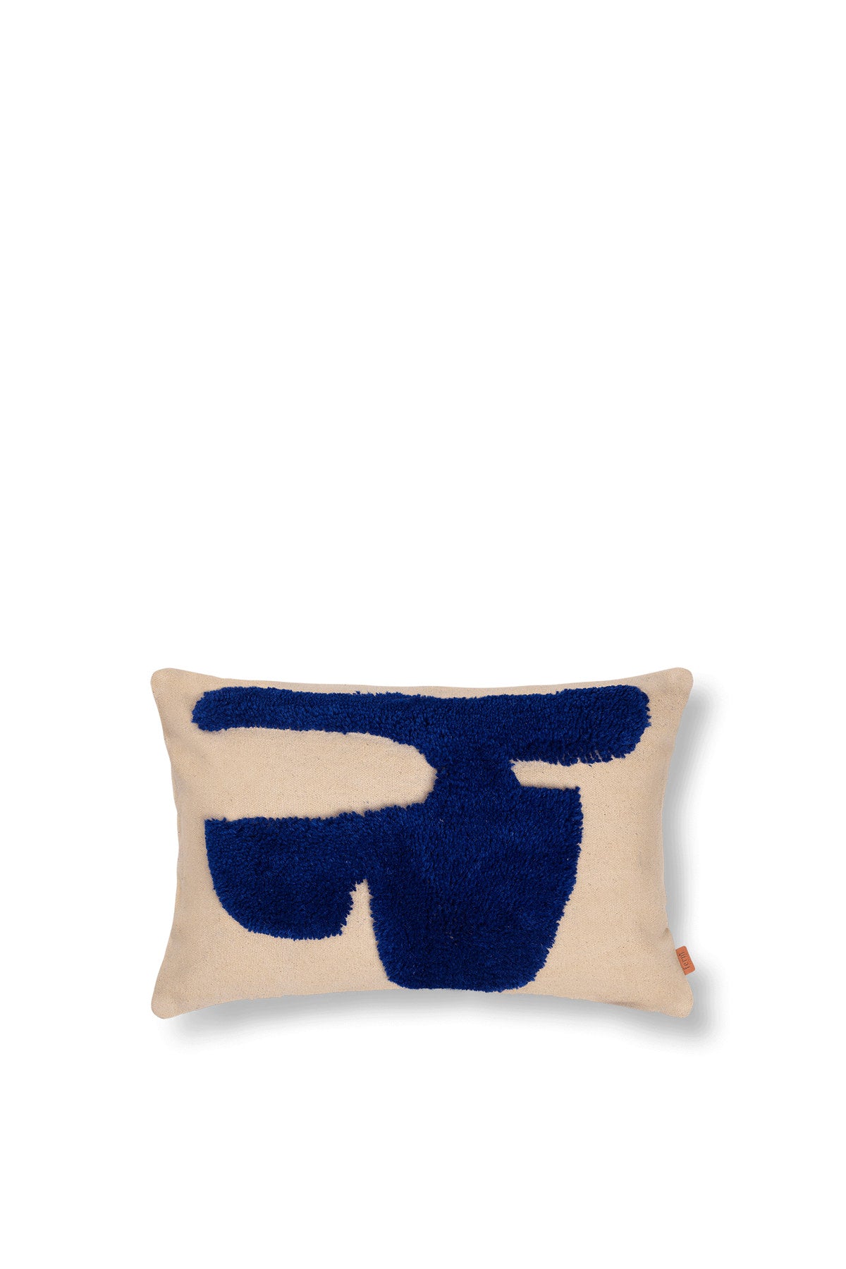 Lay Kissenbezug Rechteckig in Sand / Bright Blue präsentiert im Onlineshop von KAQTU Design AG. Kissenbezug Kids ist von Ferm Living