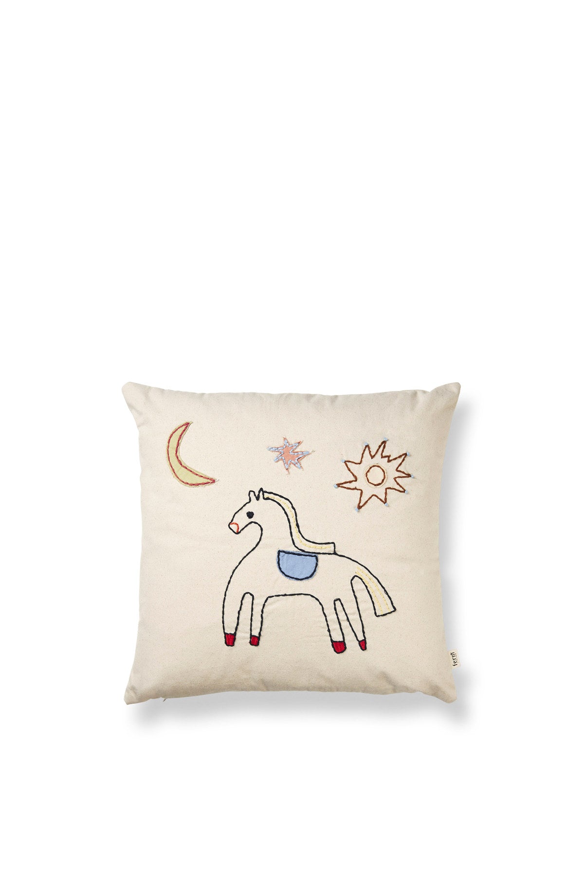 Naive Kissen in Horse präsentiert im Onlineshop von KAQTU Design AG. Kissen ist von Ferm Living