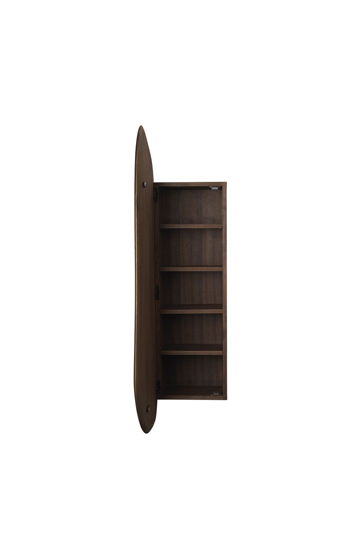 Feve Wandschrank in Walnuss präsentiert im Onlineshop von KAQTU Design AG. Wandregal ist von Ferm Living