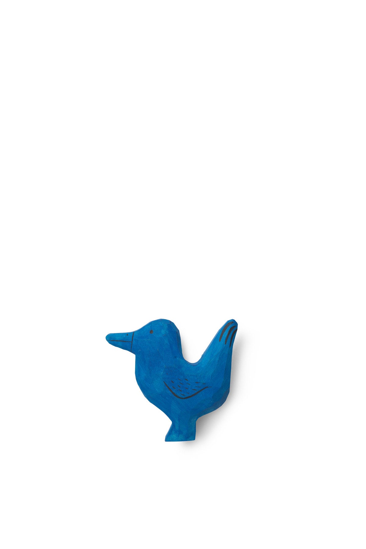 Anton Bird Haken in Blue präsentiert im Onlineshop von KAQTU Design AG. Figuren / Objekte Kids ist von Ferm Living