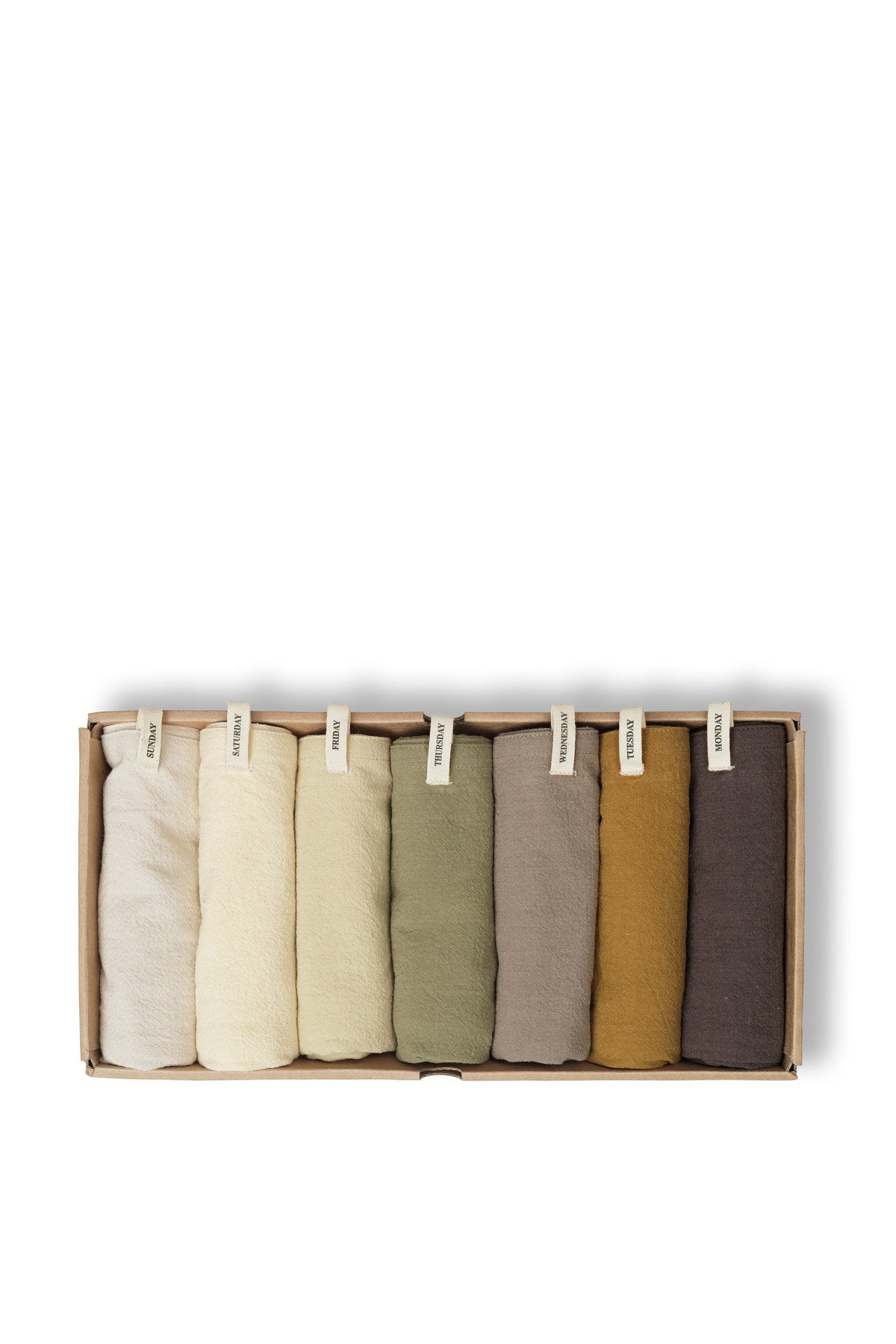 Day Geschirrtuch 7er Set in Calm präsentiert im Onlineshop von KAQTU Design AG. Geschirrtuch ist von Ferm Living
