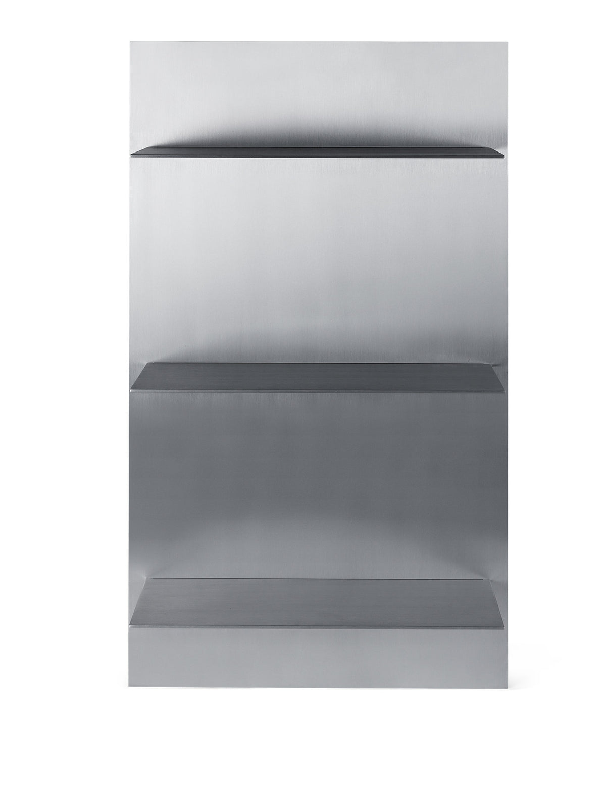 Lager Wall Regal Triple in Aluminium präsentiert im Onlineshop von KAQTU Design AG. Wandregal ist von Ferm Living