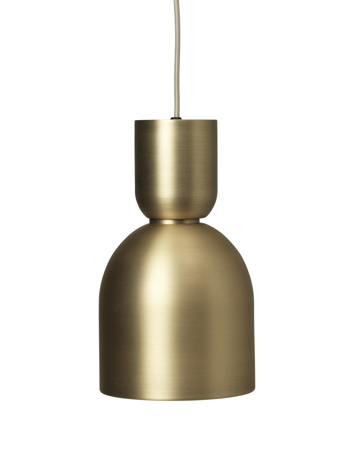 Collect Lampenschirm Bell in Brass präsentiert im Onlineshop von KAQTU Design AG. Lampenschirm ist von Ferm Living