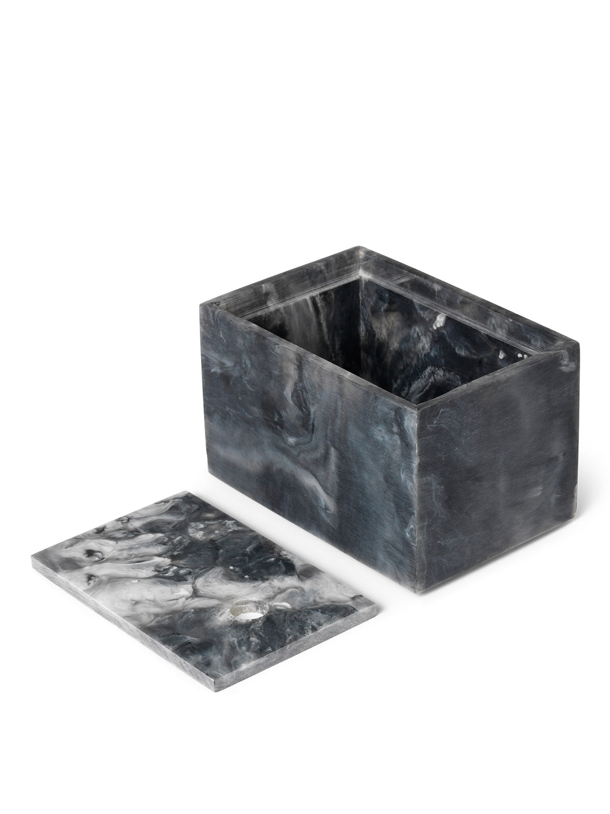 Mist Box in Charcoal präsentiert im Onlineshop von KAQTU Design AG. Aufbewahrungsbehälter ist von Ferm Living
