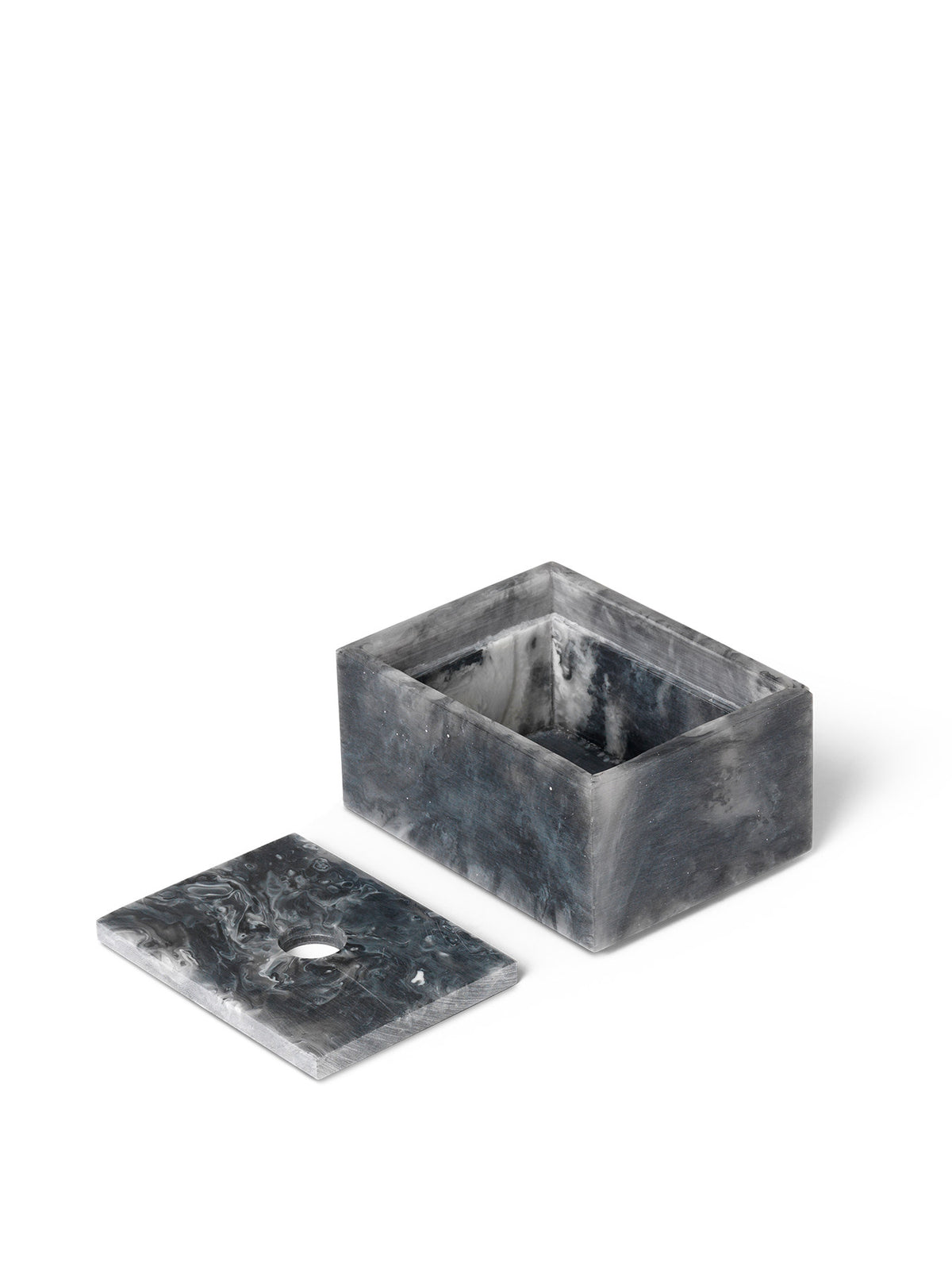 Mist Box in Charcoal präsentiert im Onlineshop von KAQTU Design AG. Aufbewahrungsbehälter ist von Ferm Living