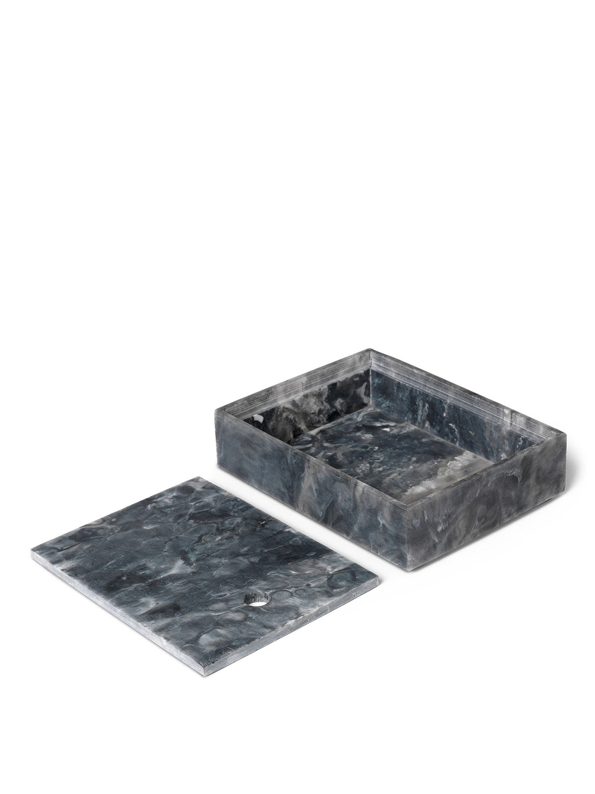 Mist Box in Charcoal präsentiert im Onlineshop von KAQTU Design AG. Aufbewahrungsbehälter ist von Ferm Living