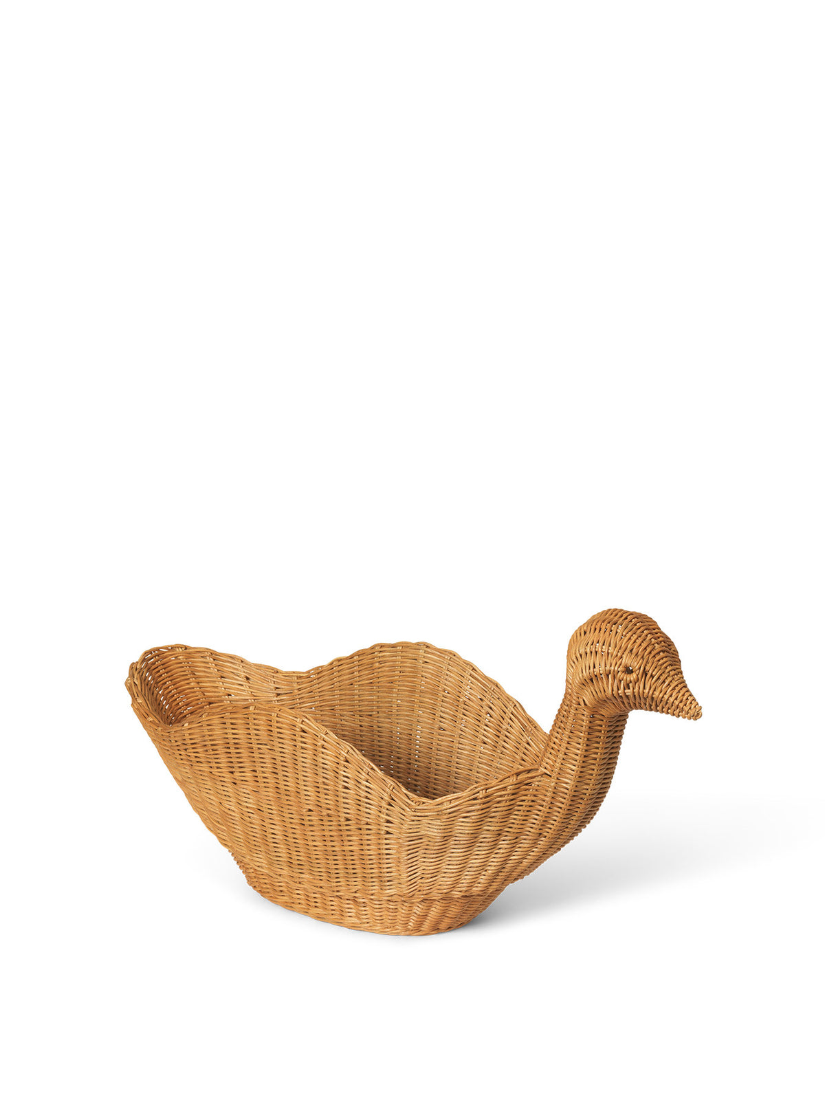 Bird Braided Storage in Natural präsentiert im Onlineshop von KAQTU Design AG. Aufbewährungskörbe ist von Ferm Living