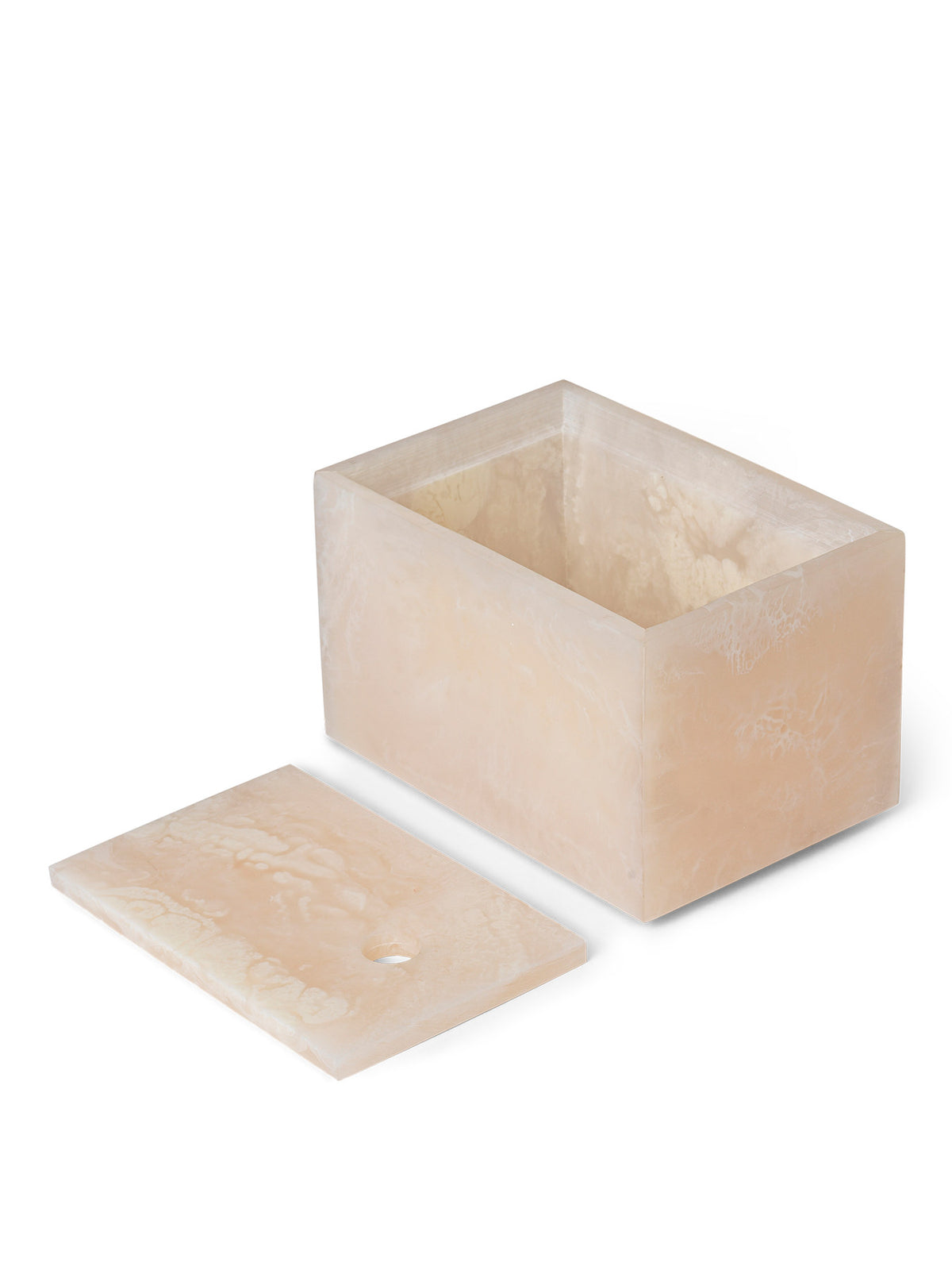 Mist Box in Pearl präsentiert im Onlineshop von KAQTU Design AG. Aufbewahrungsbehälter ist von Ferm Living