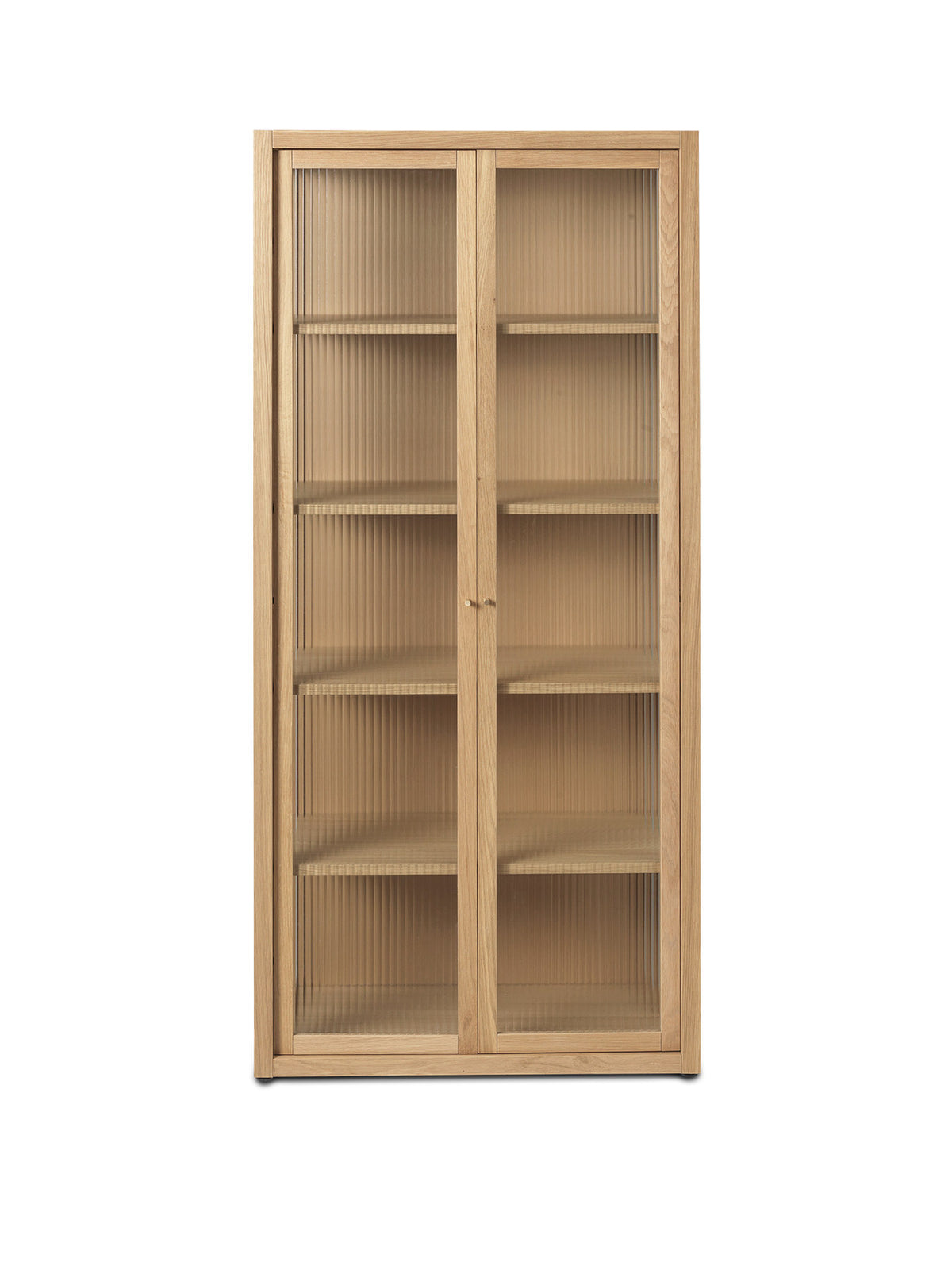 Reed Vitrine in Natural Oak präsentiert im Onlineshop von KAQTU Design AG. Vitrine ist von Ferm Living