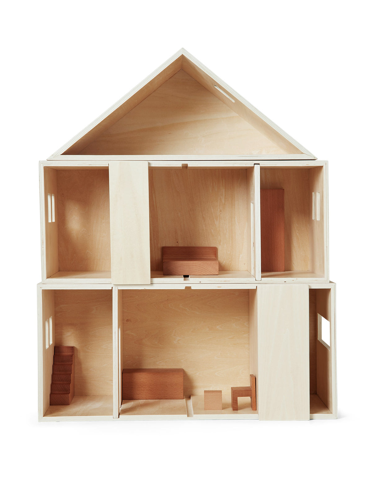Toro stapelbares House in Natural präsentiert im Onlineshop von KAQTU Design AG. Objekte Kids ist von Ferm Living