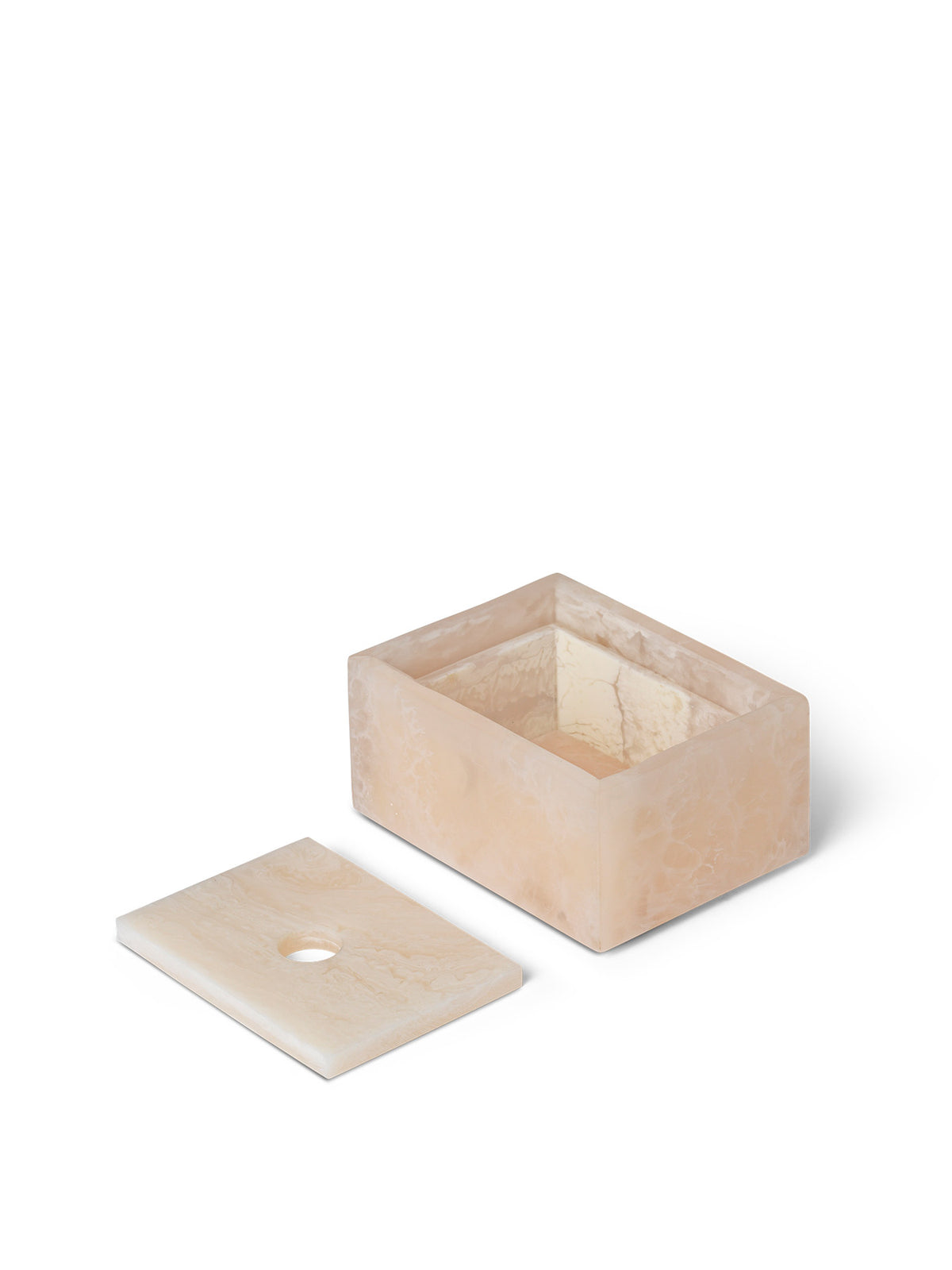 Mist Box in Pearl präsentiert im Onlineshop von KAQTU Design AG. Aufbewahrungsbehälter ist von Ferm Living