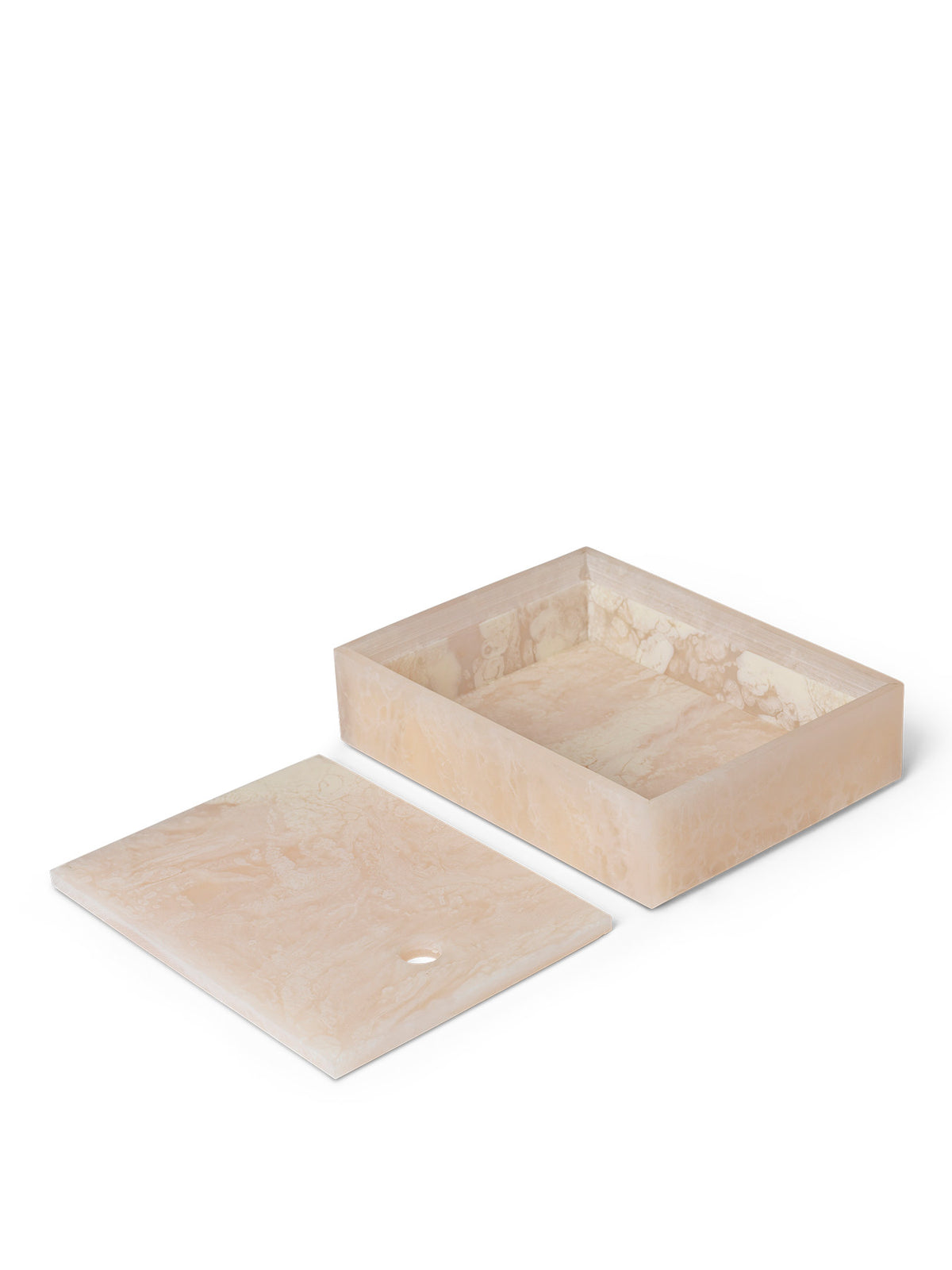 Mist Box in Pearl präsentiert im Onlineshop von KAQTU Design AG. Aufbewahrungsbehälter ist von Ferm Living