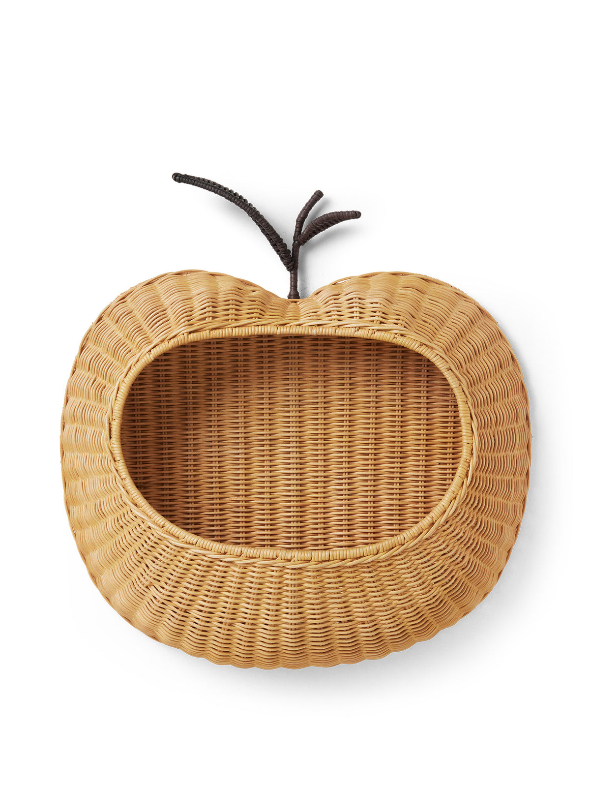Apple Braided Wall Pocket in Natural präsentiert im Onlineshop von KAQTU Design AG. Objekte Kids ist von Ferm Living