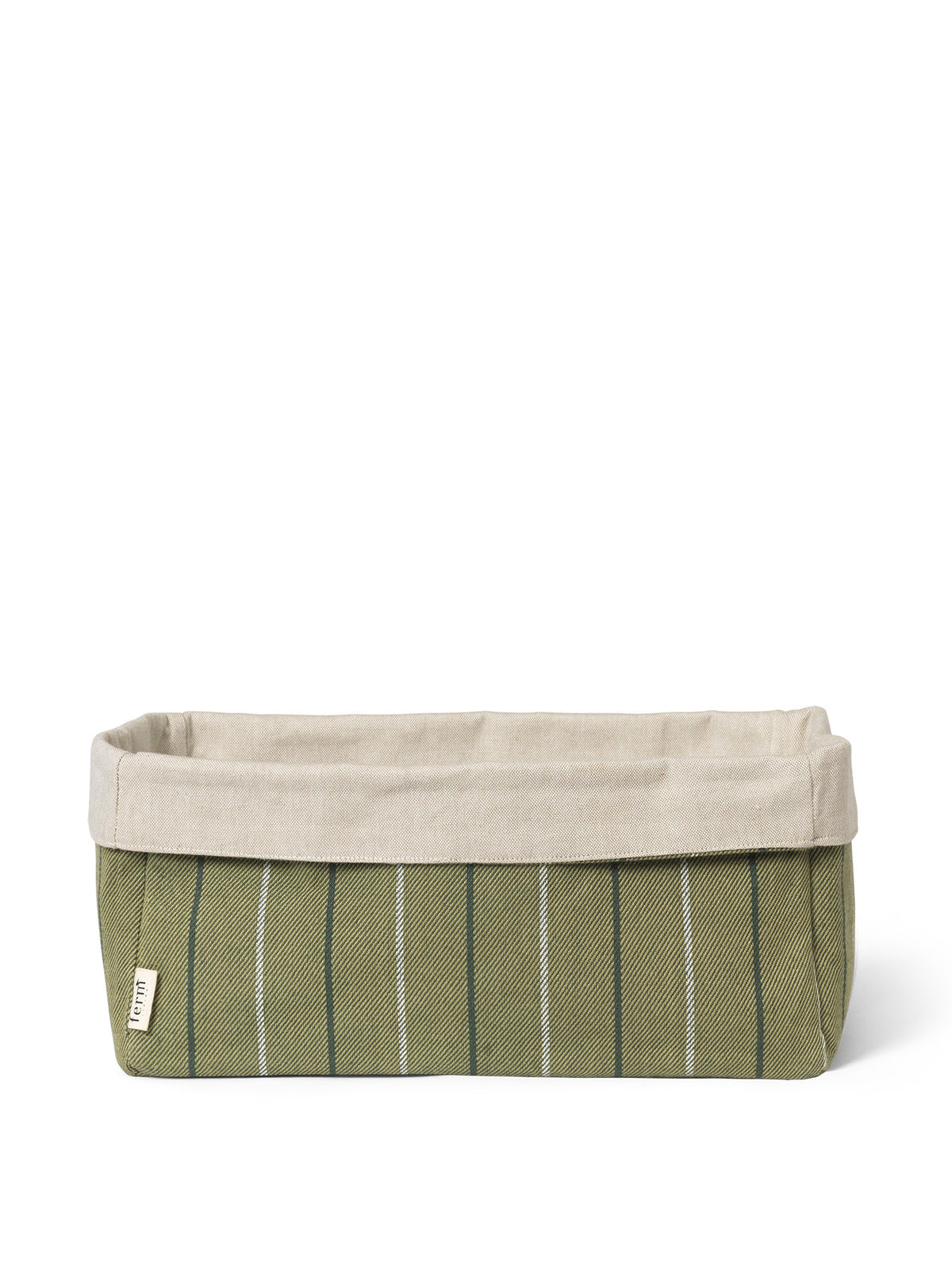 Ito Kitchen Korb Rectangular in Natural/Seaweed präsentiert im Onlineshop von KAQTU Design AG. Aufbewahrungskorb ist von Ferm Living