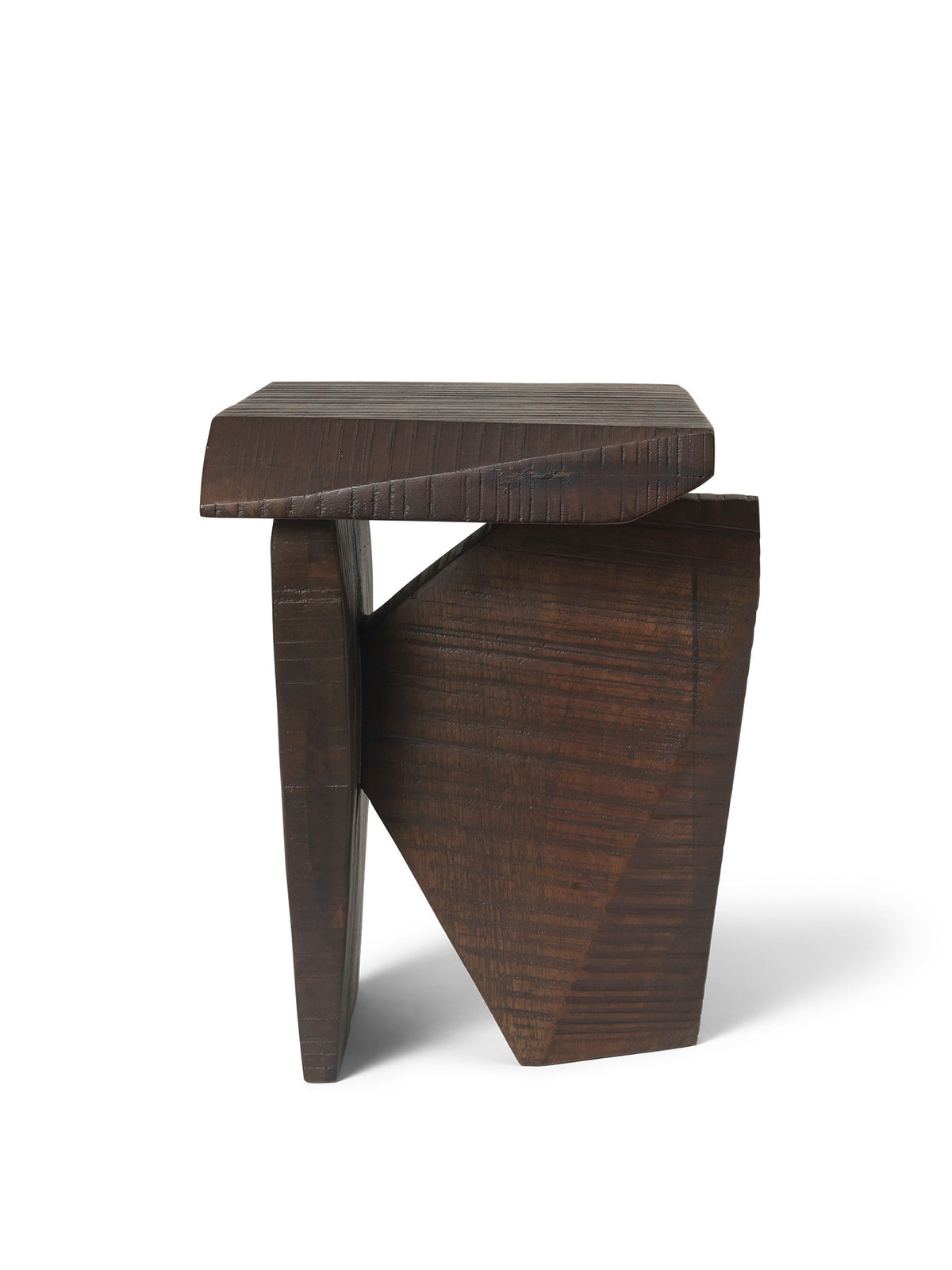 Silva Piece in Dark Stained Mango Wood präsentiert im Onlineshop von KAQTU Design AG. Beistelltisch ist von Ferm Living