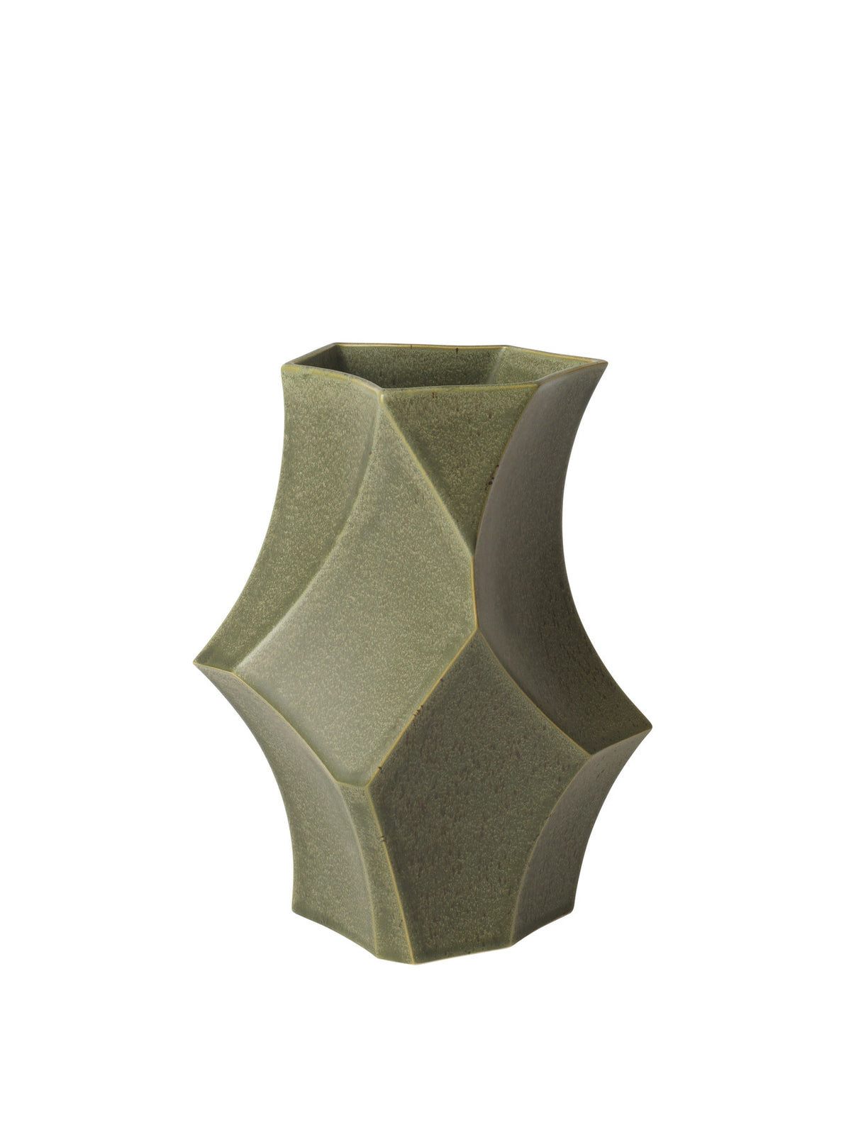 Cueva Vase H26 in Dark Sage präsentiert im Onlineshop von KAQTU Design AG. Vase ist von Ferm Living