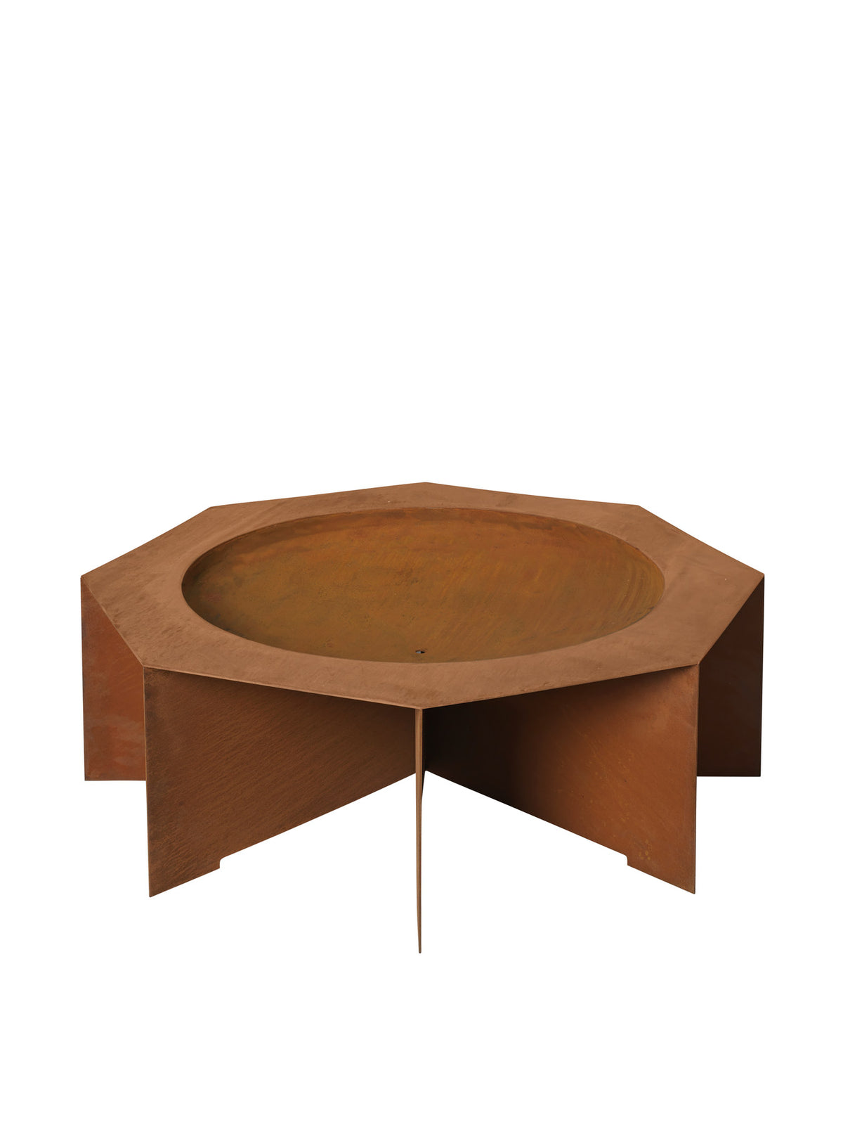 Otte Feuerstelle in Rost präsentiert im Onlineshop von KAQTU Design AG. Feuerschale ist von Ferm Living