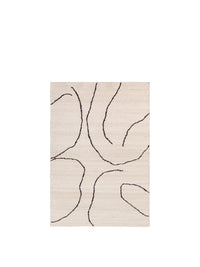 Tappeto gesso in juta 140 x 200