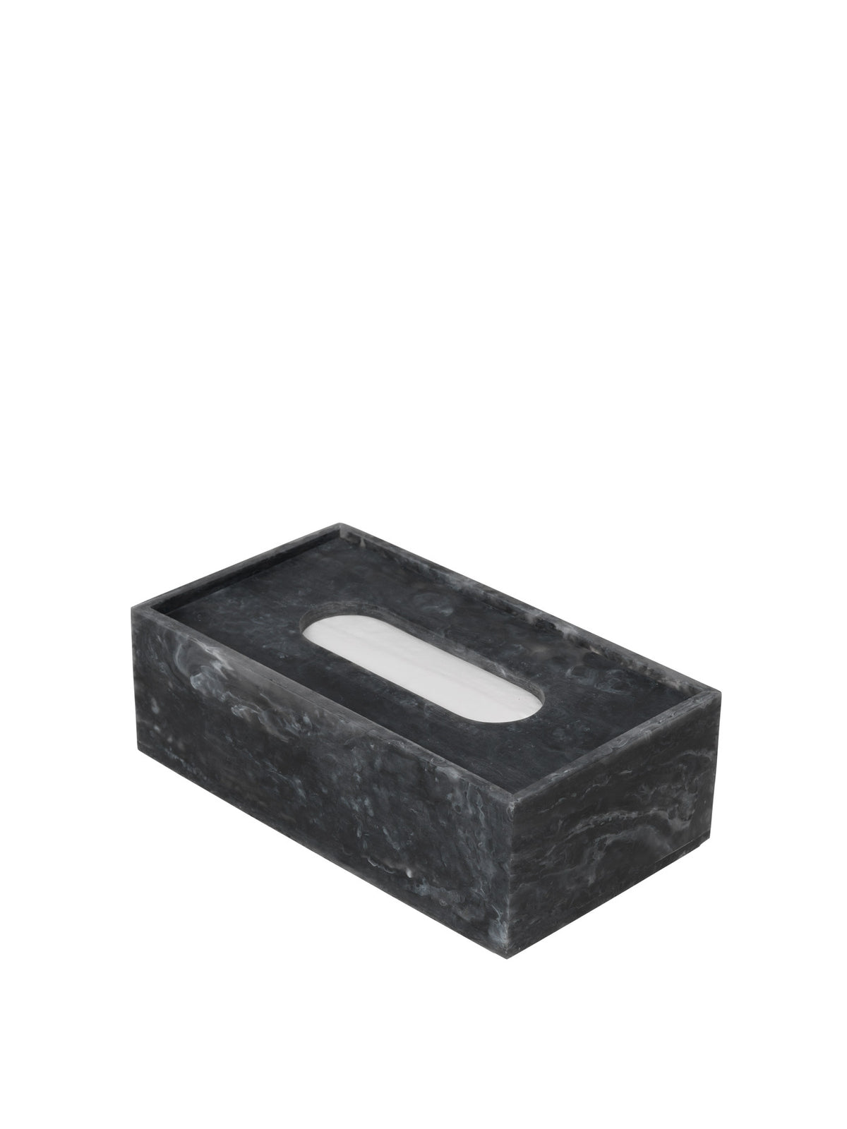 Mist Taschentuchbox in Holzkohle präsentiert im Onlineshop von KAQTU Design AG. Küchenhelfer ist von Ferm Living