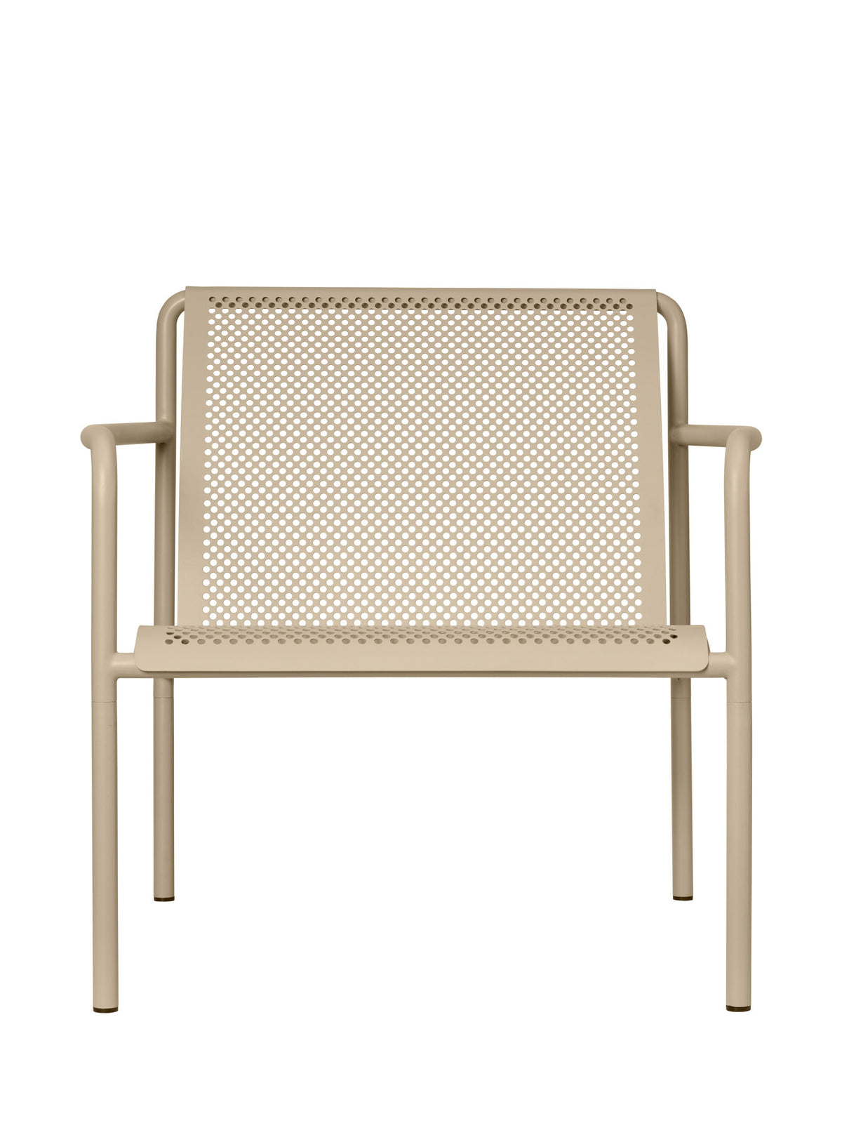 Dapple Lounge Chair mit Armlehnen in Kaschmir präsentiert im Onlineshop von KAQTU Design AG. Outdoor-Sessel mit Armlehnen ist von Ferm Living