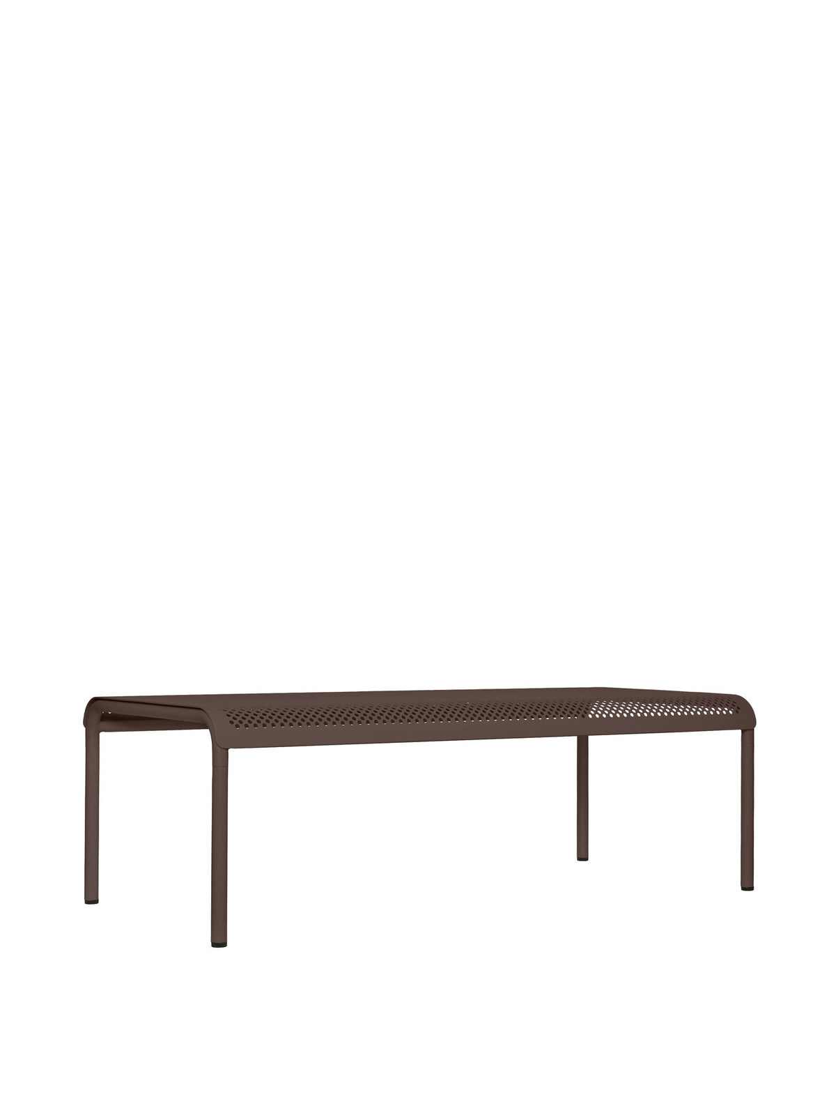 Dapple Loungetisch 114 x 57 in Dunkle Schokolade präsentiert im Onlineshop von KAQTU Design AG. Loungetisch ist von Ferm Living