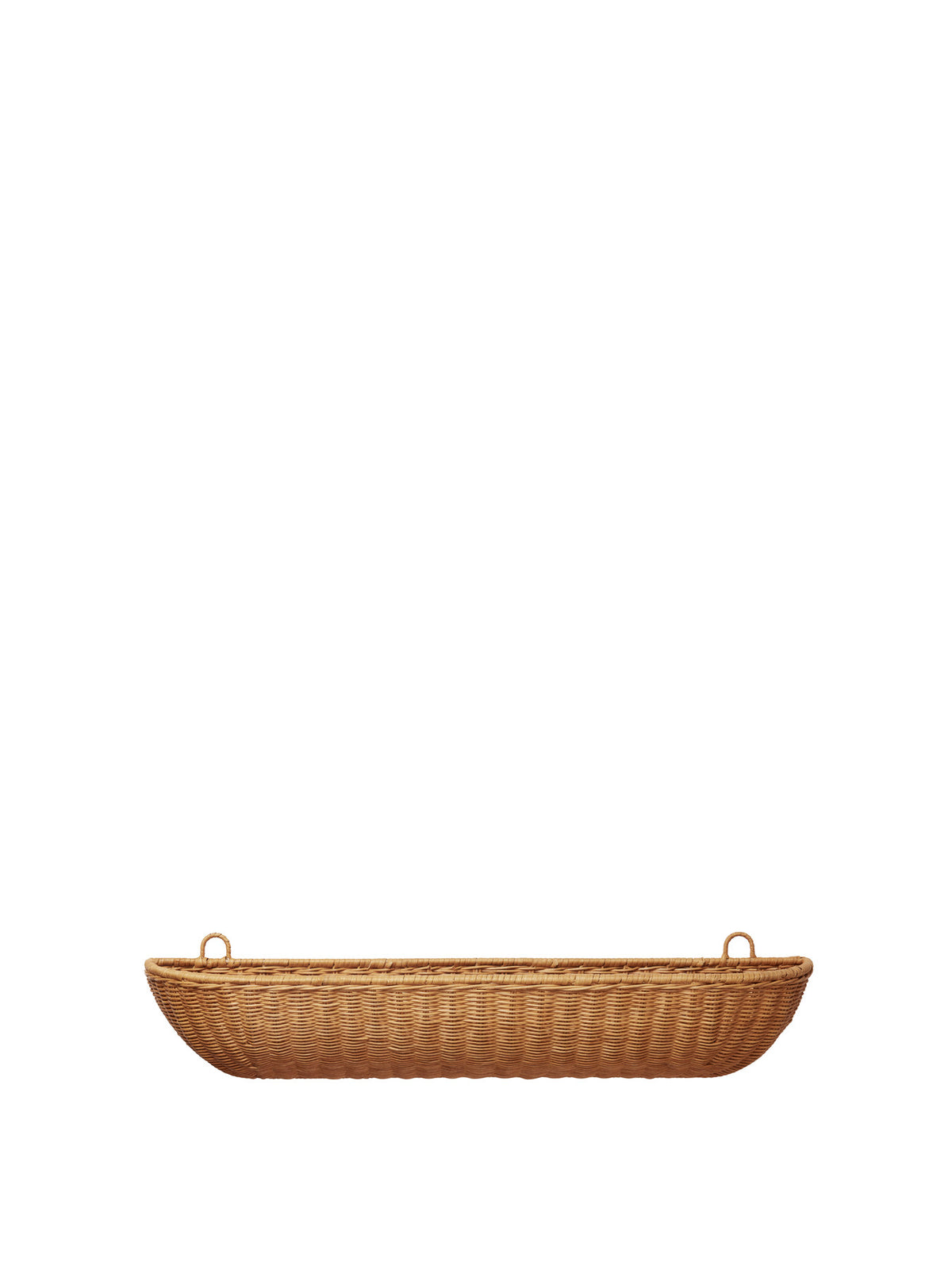 Braided Wall Pocket 75x25 in Natural präsentiert im Onlineshop von KAQTU Design AG. Wanddeko ist von Ferm Living