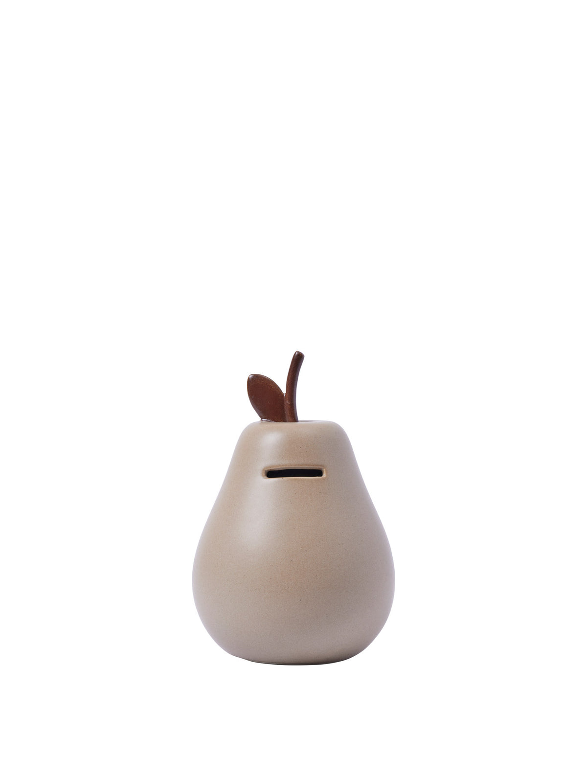 Pear Money Bank in Cashmere präsentiert im Onlineshop von KAQTU Design AG. Figuren / Objekte Kids ist von Ferm Living