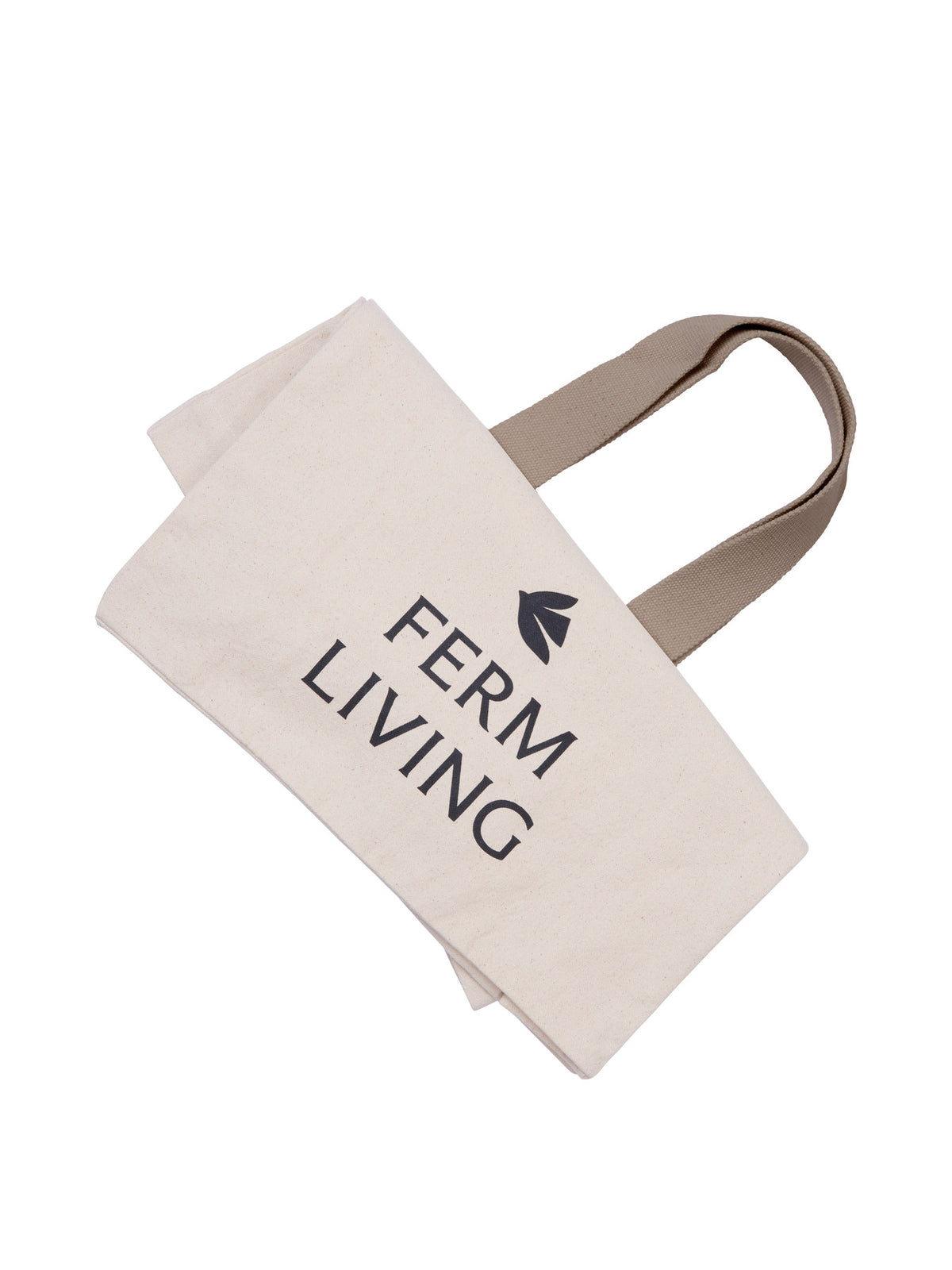 Ferm Living Everyday Tote Tasche in Undyed/Dark Cashmere präsentiert im Onlineshop von KAQTU Design AG. Deko Kissen ist von Ferm Living