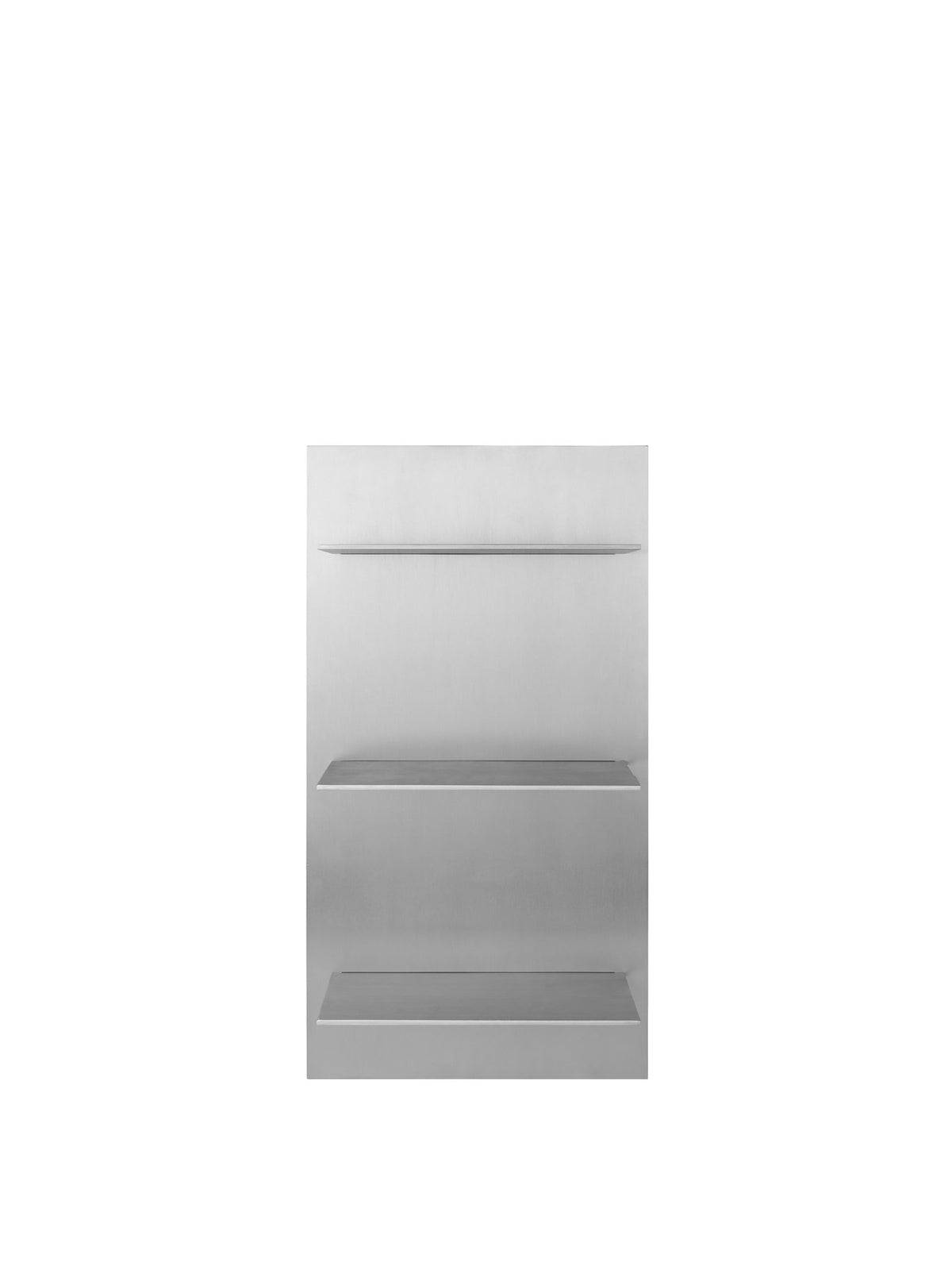Lager Wandregal Triple Small in Aluminium präsentiert im Onlineshop von KAQTU Design AG. Wandregal ist von Ferm Living