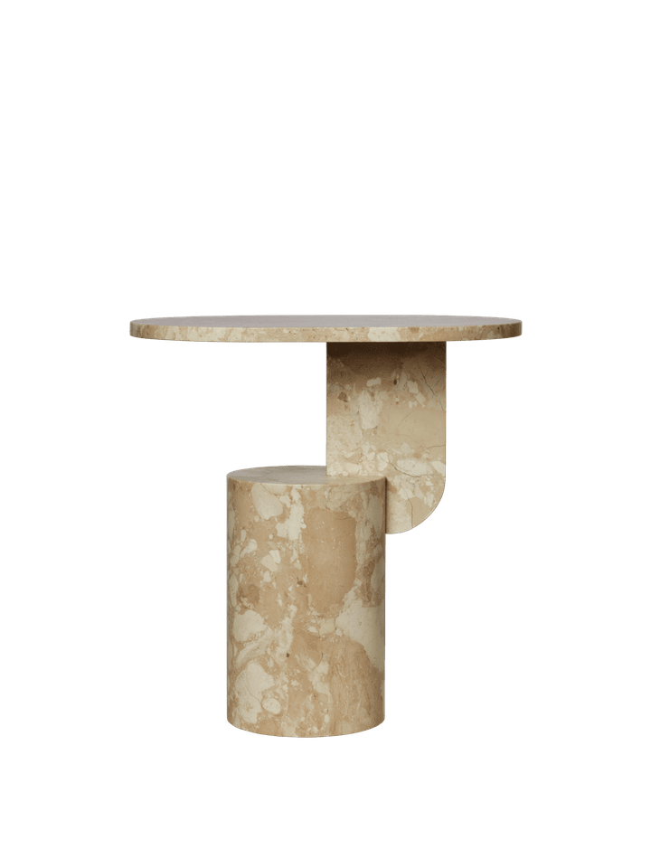 Insert Beistelltisch Stone  in Sand präsentiert im Onlineshop von KAQTU Design AG. Beistelltisch ist von Ferm Living