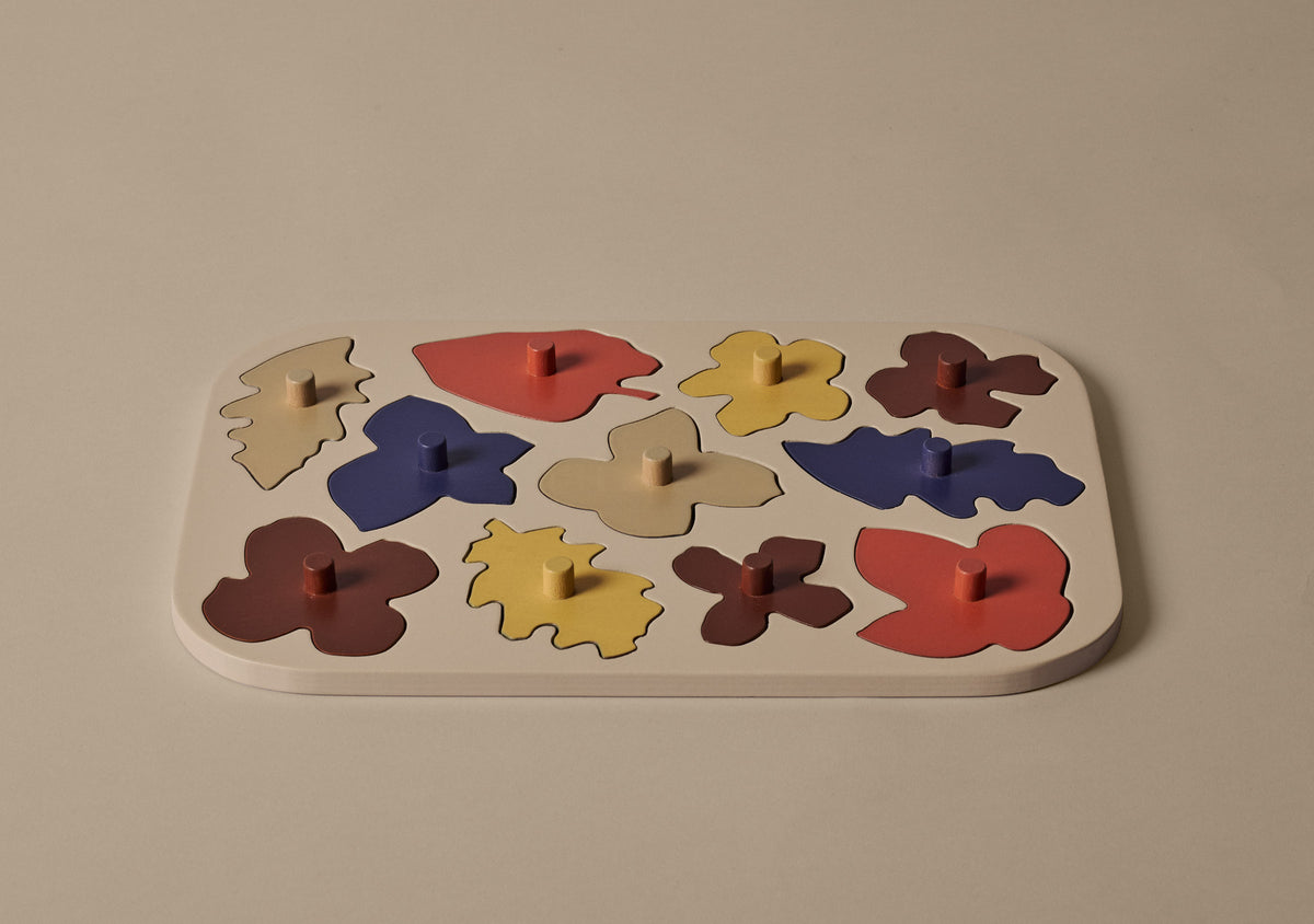 Poesie Puzzle in Multi präsentiert im Onlineshop von KAQTU Design AG. Spiele Kids ist von Ferm Living