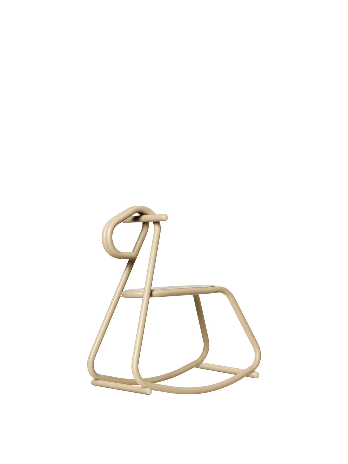Lussi Rocking Horse in Cashmere präsentiert im Onlineshop von KAQTU Design AG. Spiele Kids ist von Ferm Living